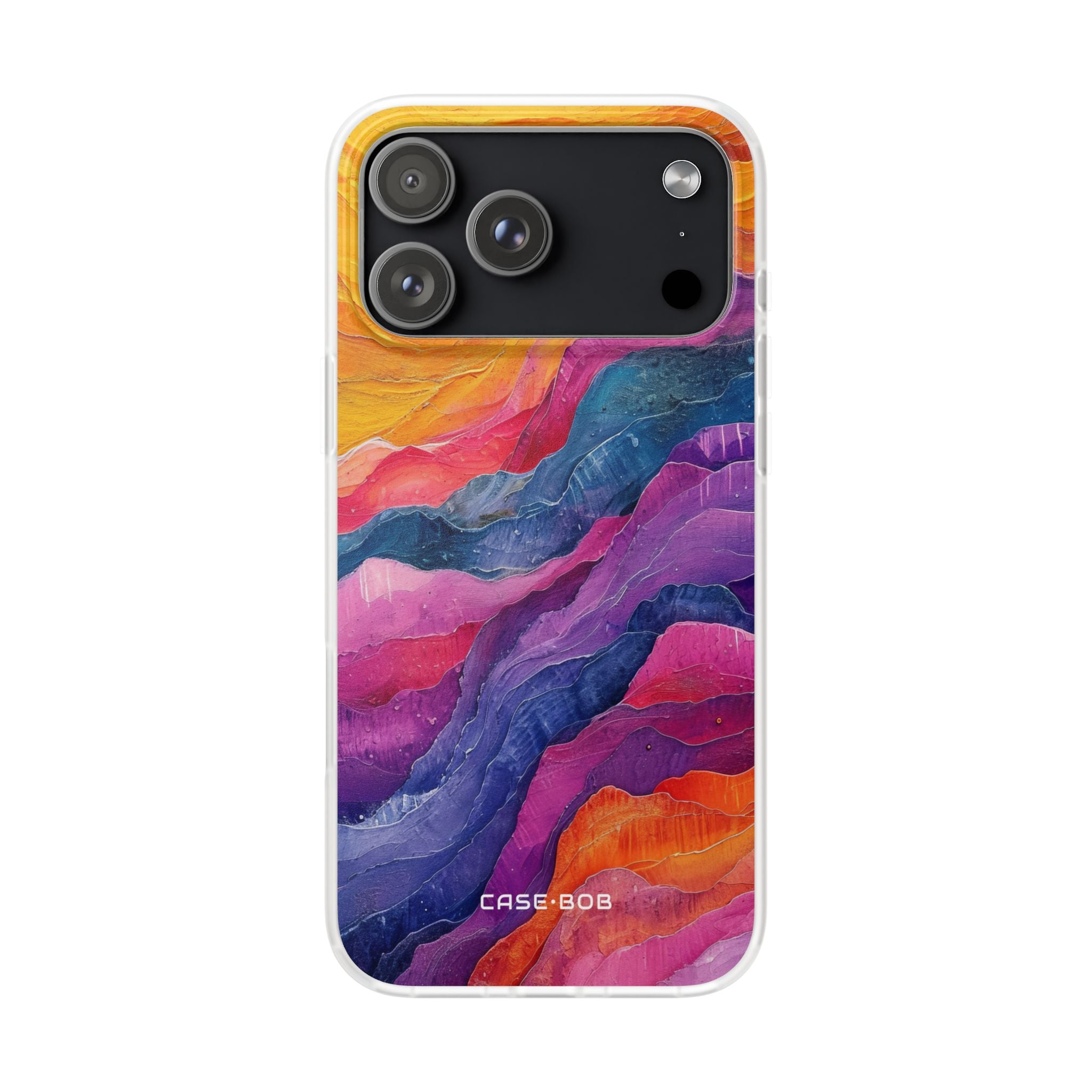 Vibrant Flow iPhone 17 Pro MaxCase - Soft - CASE•BOB