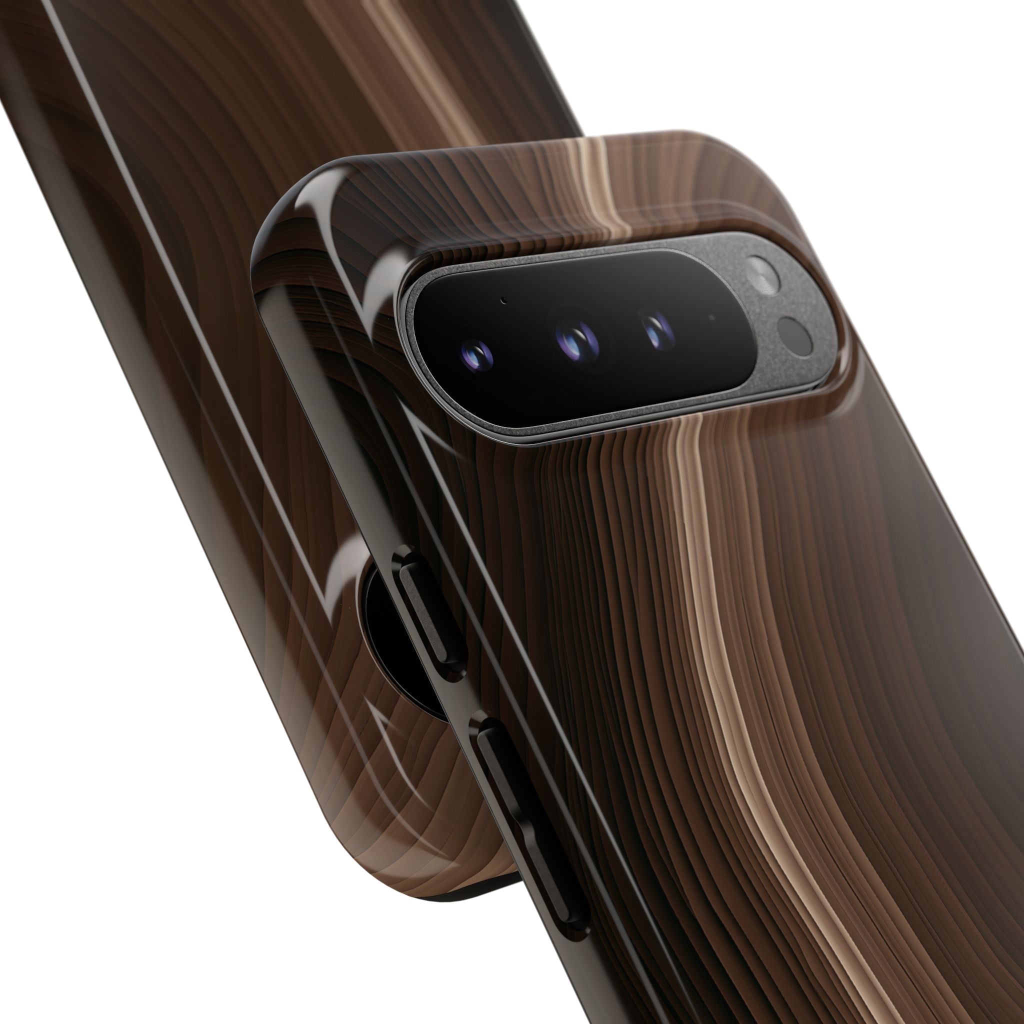 Brown Tough Phone Case for Google Pixel - Bronzed Canyon Relief