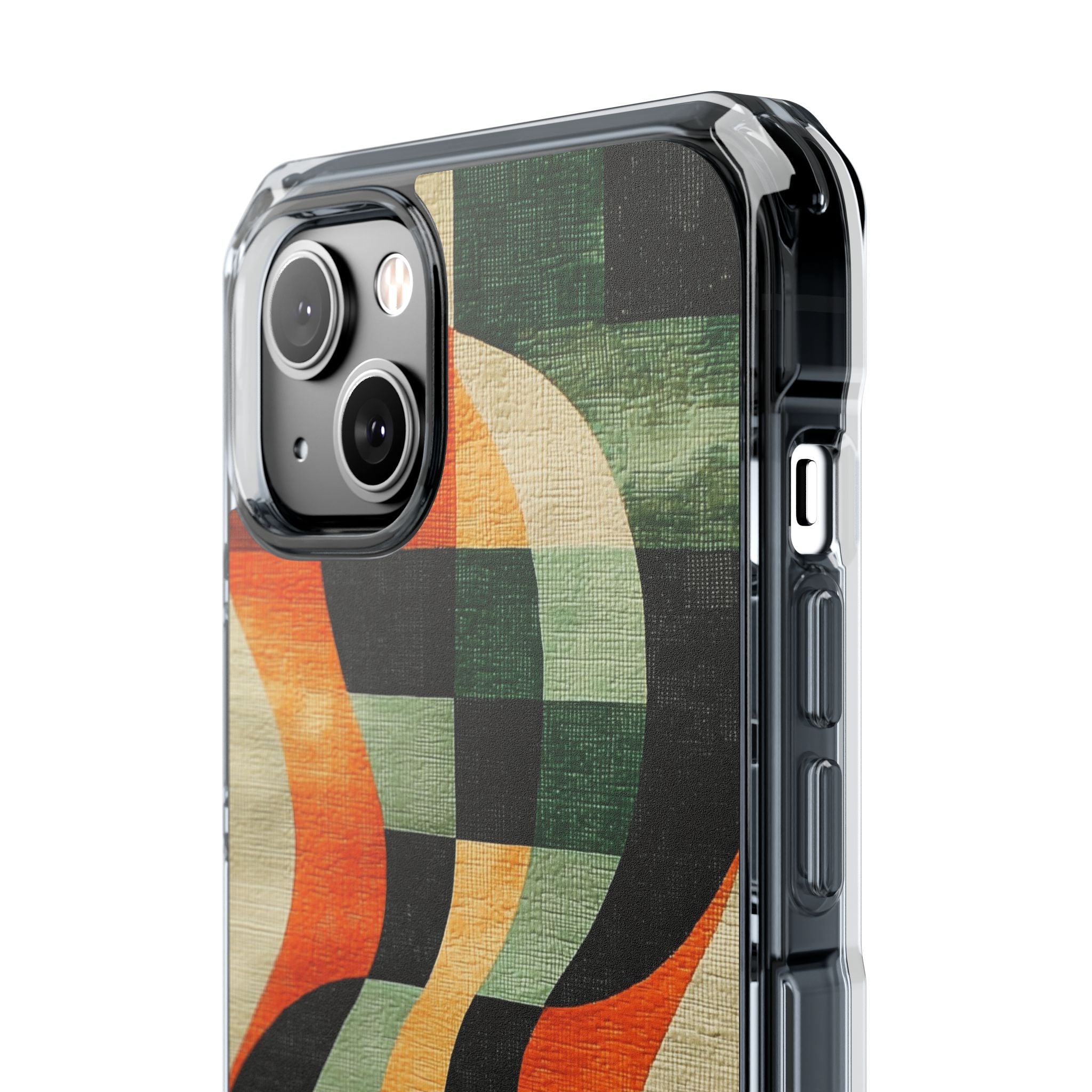 Burnt Orange Curve · Impact Handyhülle für iPhone · Magsafe