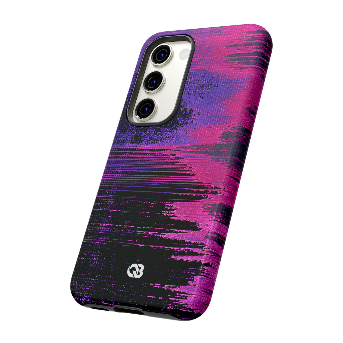 Neon Signal Shift · Tough Phone Case for Samsung · Purple
