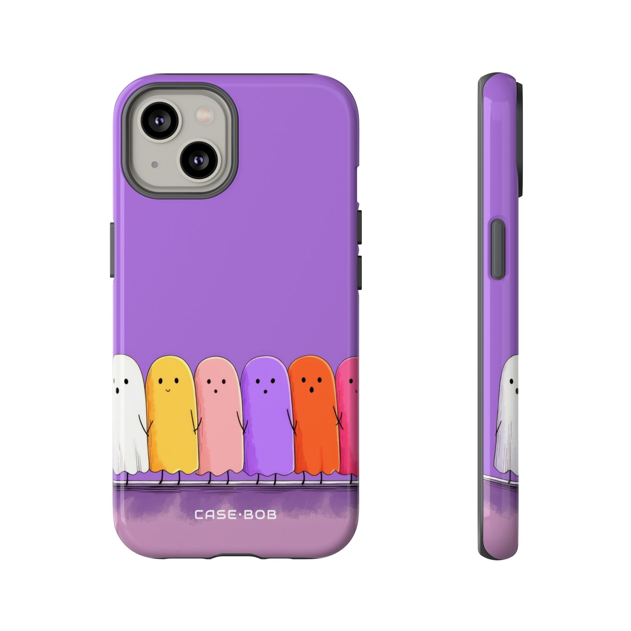 Bunte Geister iPhone 14 Case - Tough