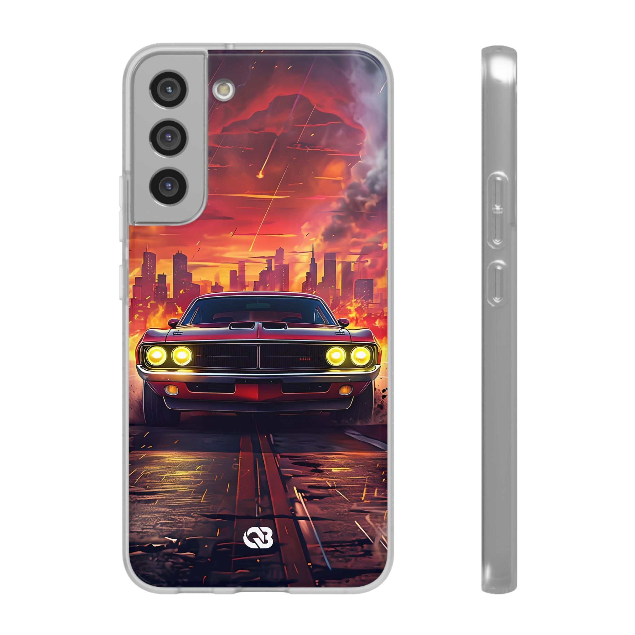 Inferno City Run · Soft Phone Case for Samsung