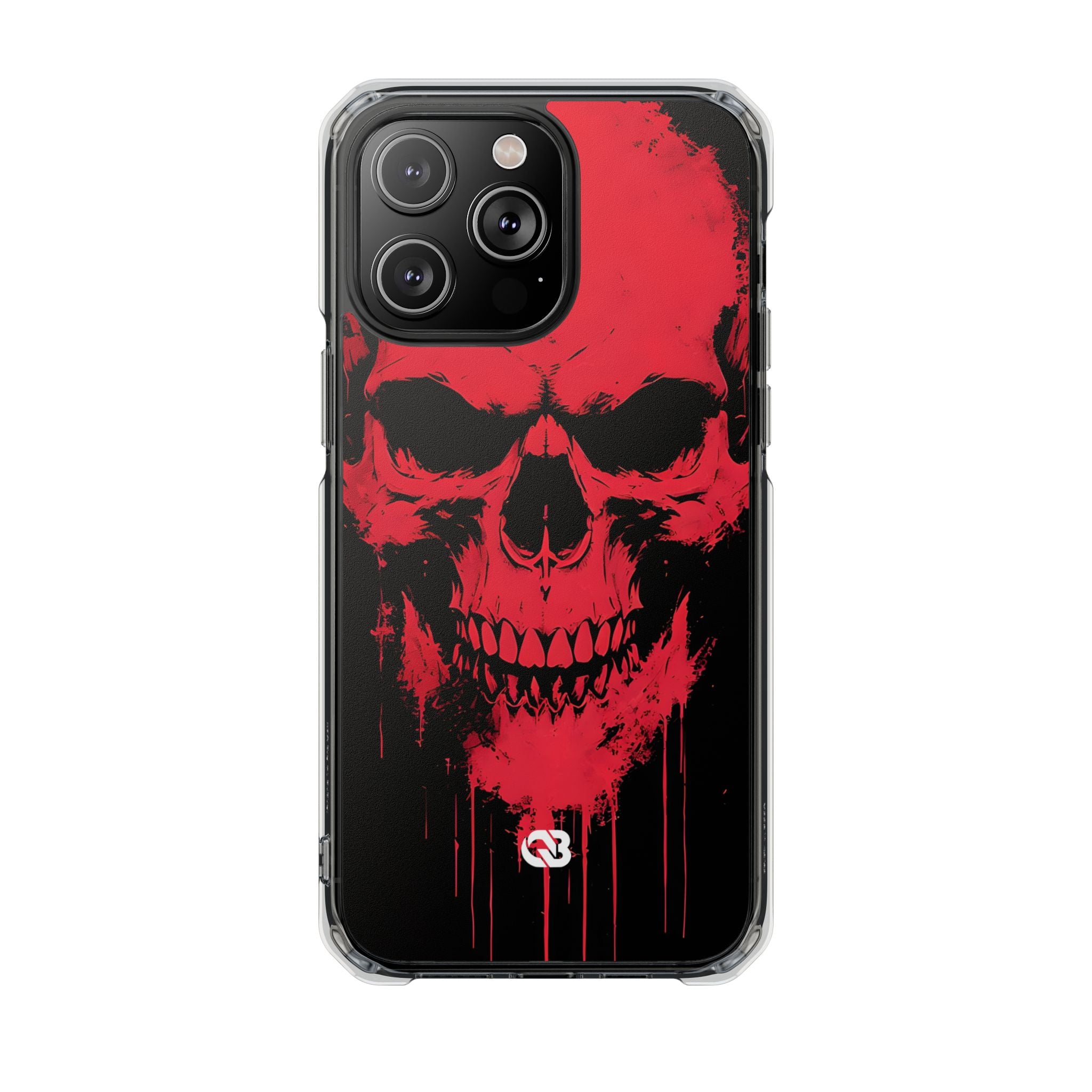 Crimson Street Skull · Impact Phone Case for iPhone · Magsafe