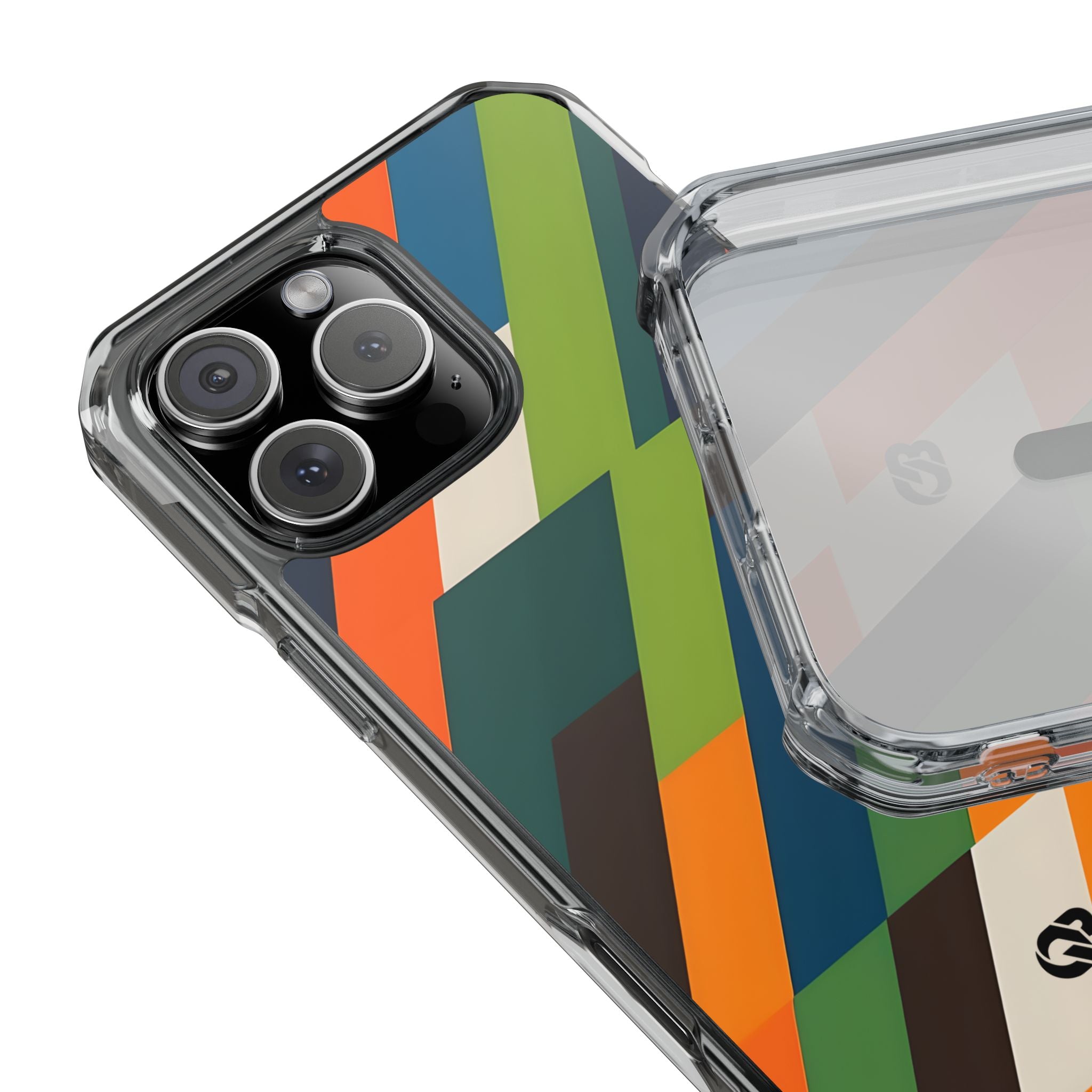 Angled Retro Mosaic · Impact Custodia per iPhone · Magsafe