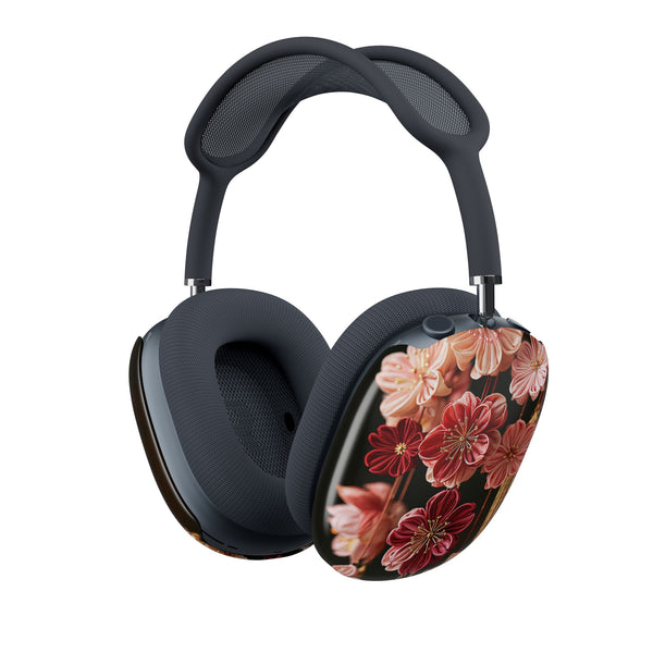 Silk Blossom Kanzashi · Hard Case for AirPods Max · Pink