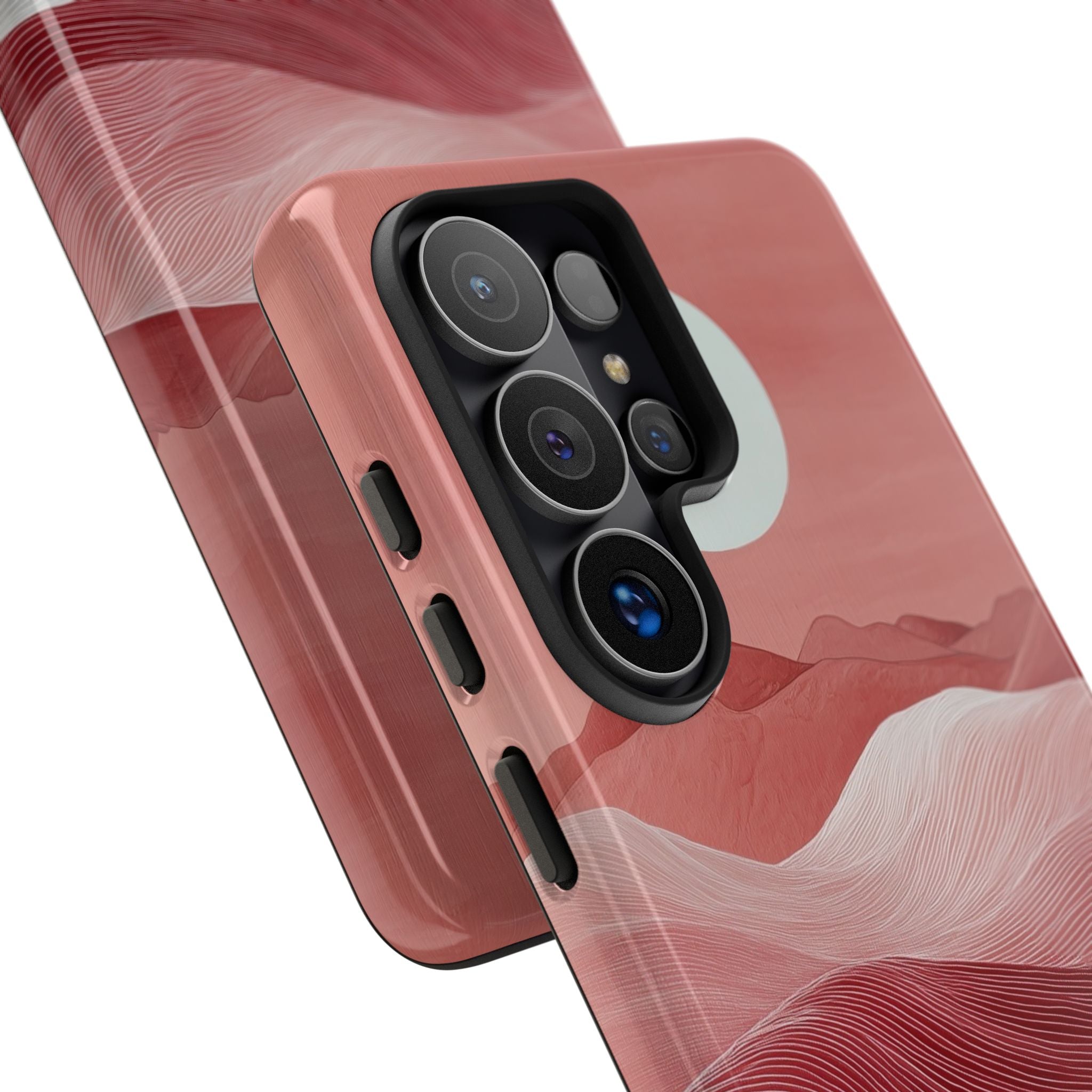 Crimson Dune Horizon · Tough Handyhülle für Samsung