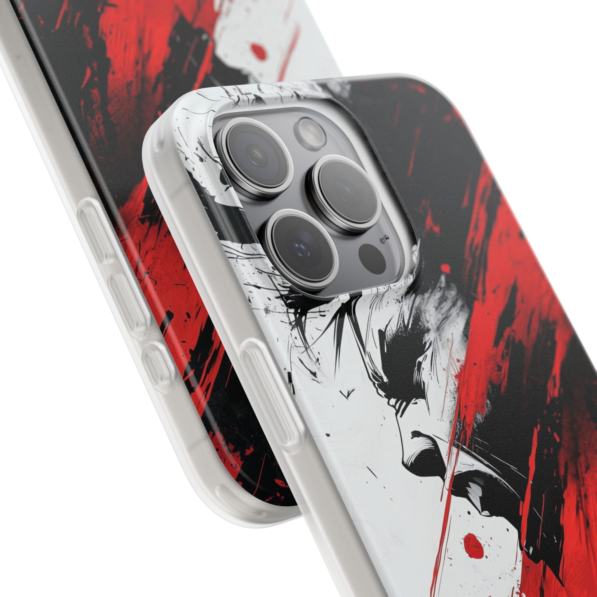 Yelling Profile Burst iPhone 15 Pro Max Case - Soft