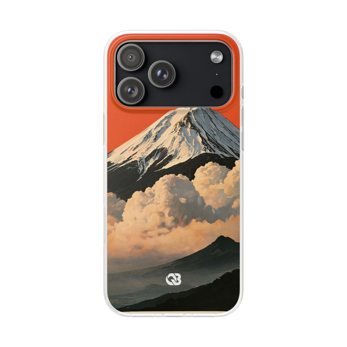 Sacred Peak Fuji · Lite Phone Case for iPhone · Orange