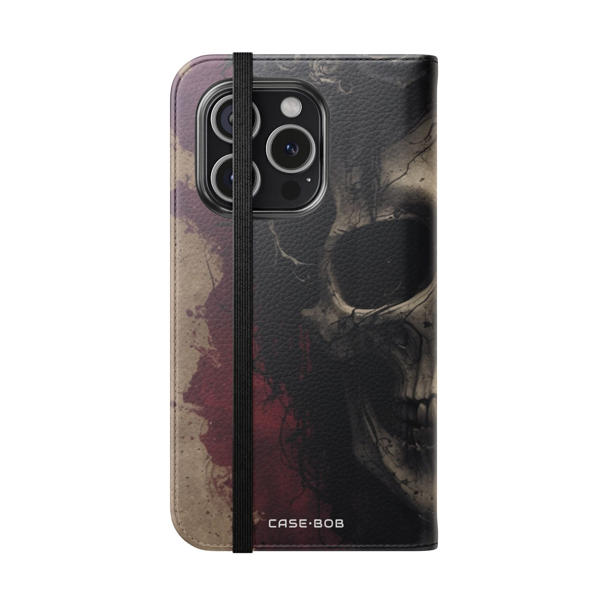 Skull Thorn Crown - iPhone 15 Pro Case - Wallet