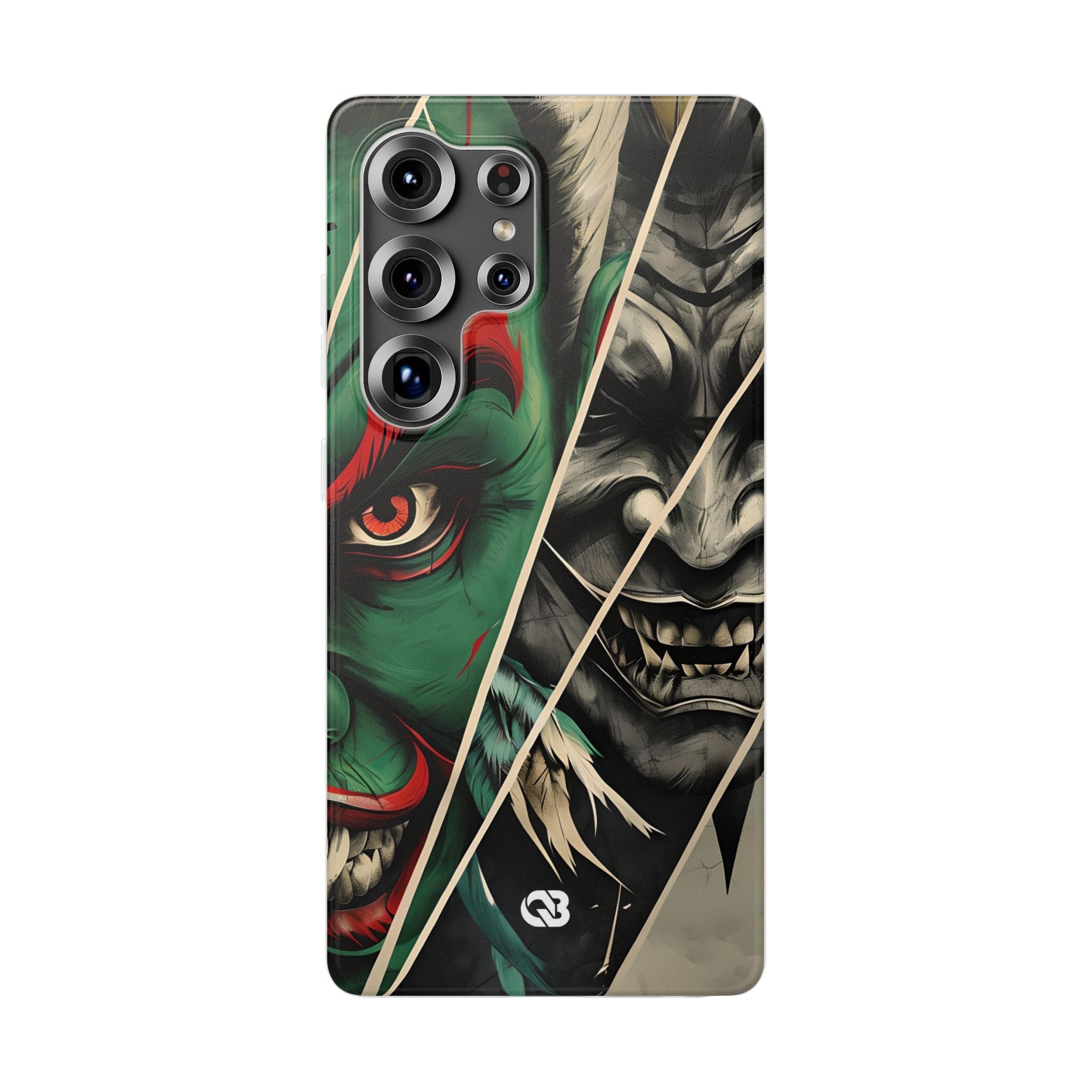 Emerald Oni Grin · Soft Handyhülle für Samsung