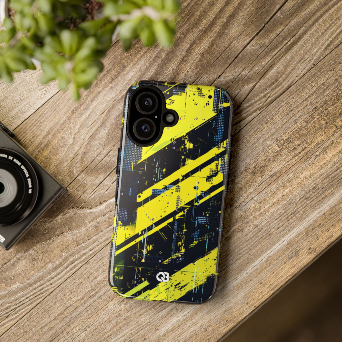 Acid Hazard · Tough Phone Case for iPhone · Yellow
