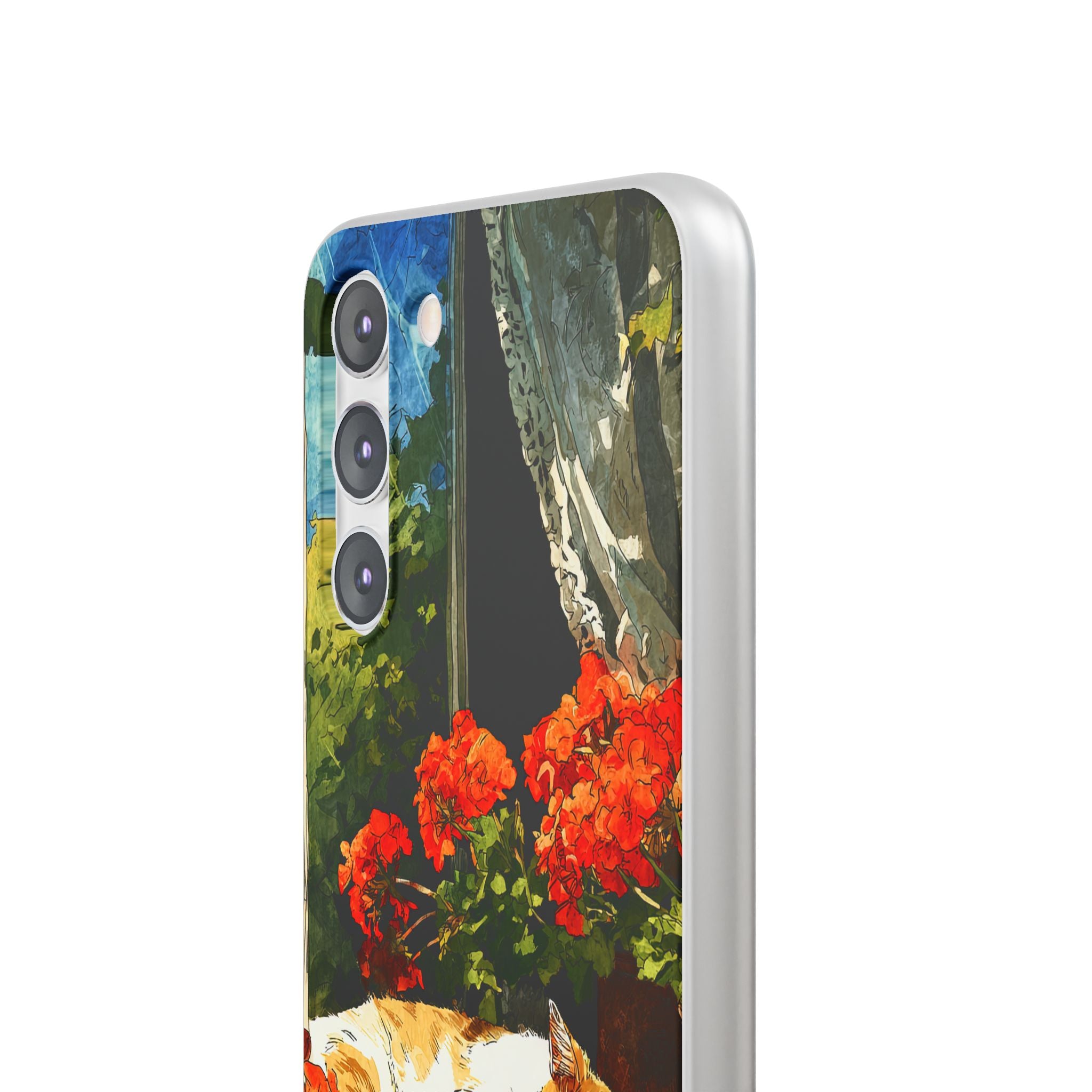 Sleeping Ginger Bloom · Soft Handyhülle für Samsung