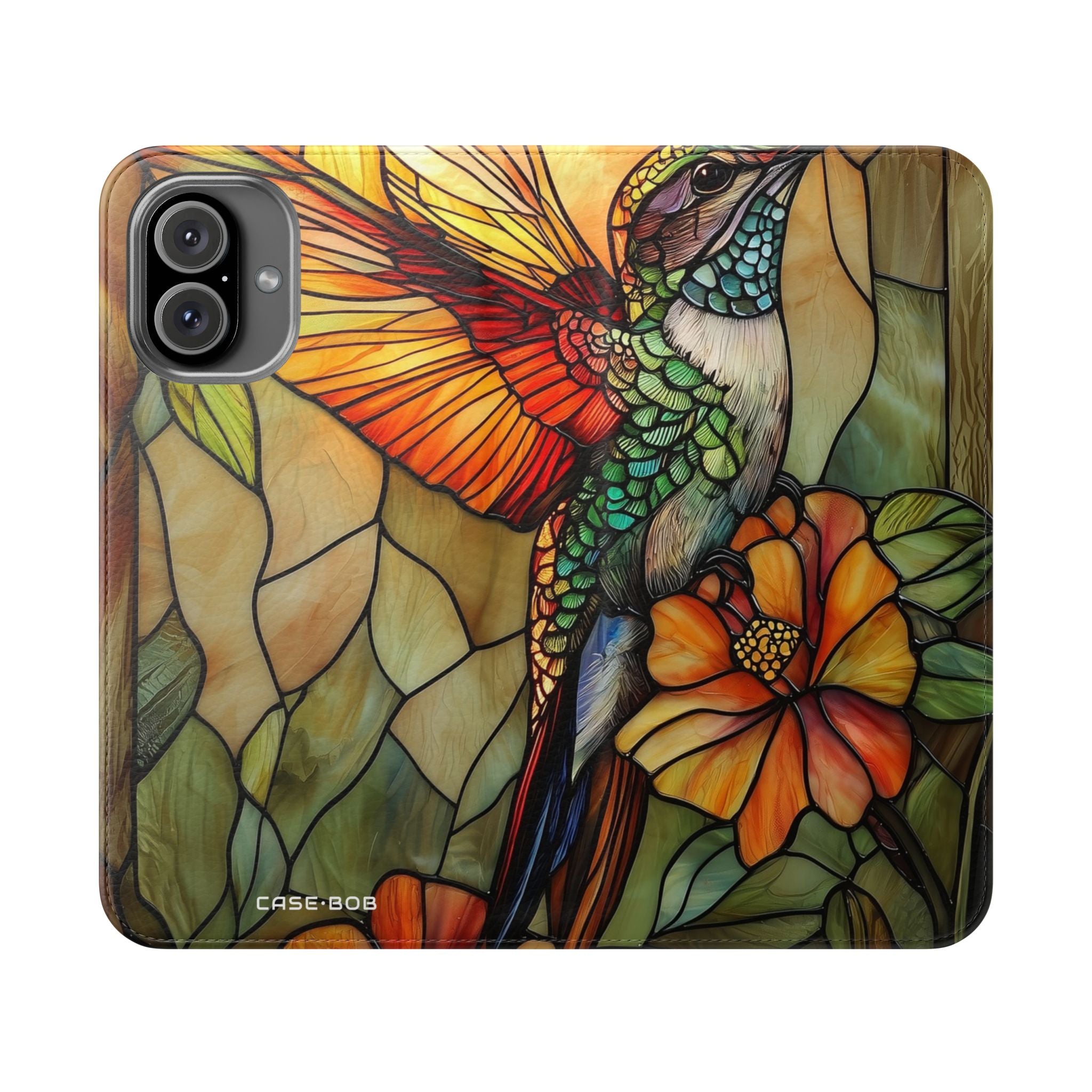 Hummingbird Radiance - iPhone 16 Plus Case - Wallet