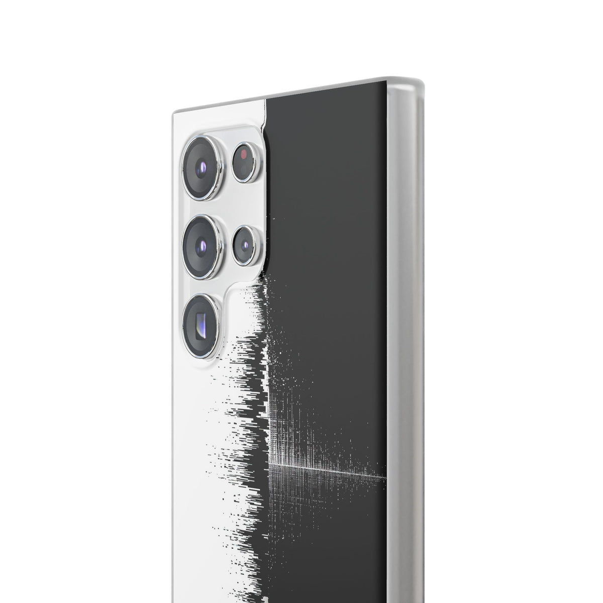 Black Lite Phone Case for Samsung - Static Signal Split