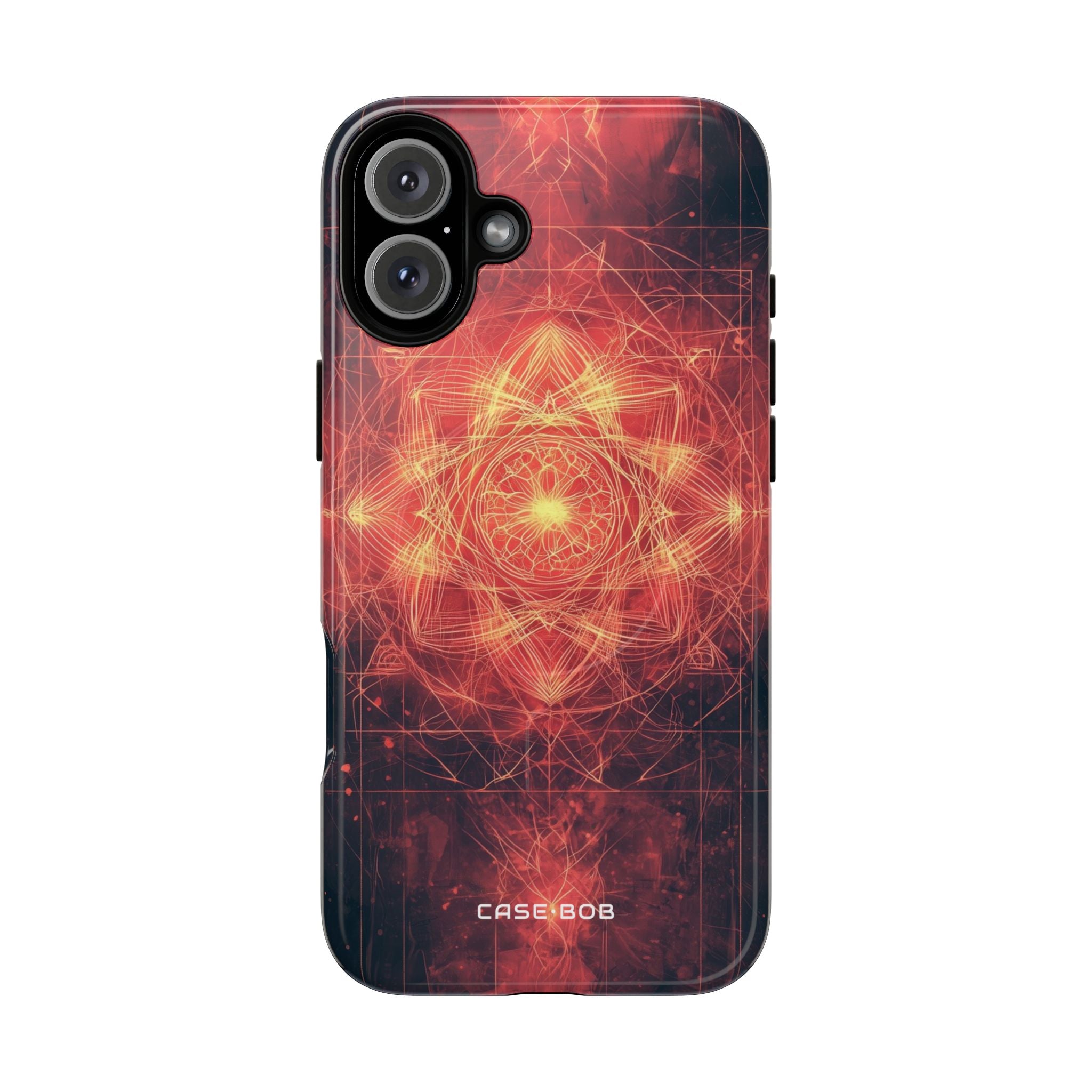 Radiant Mandala iPhone 16 Plus Skal - Tough+