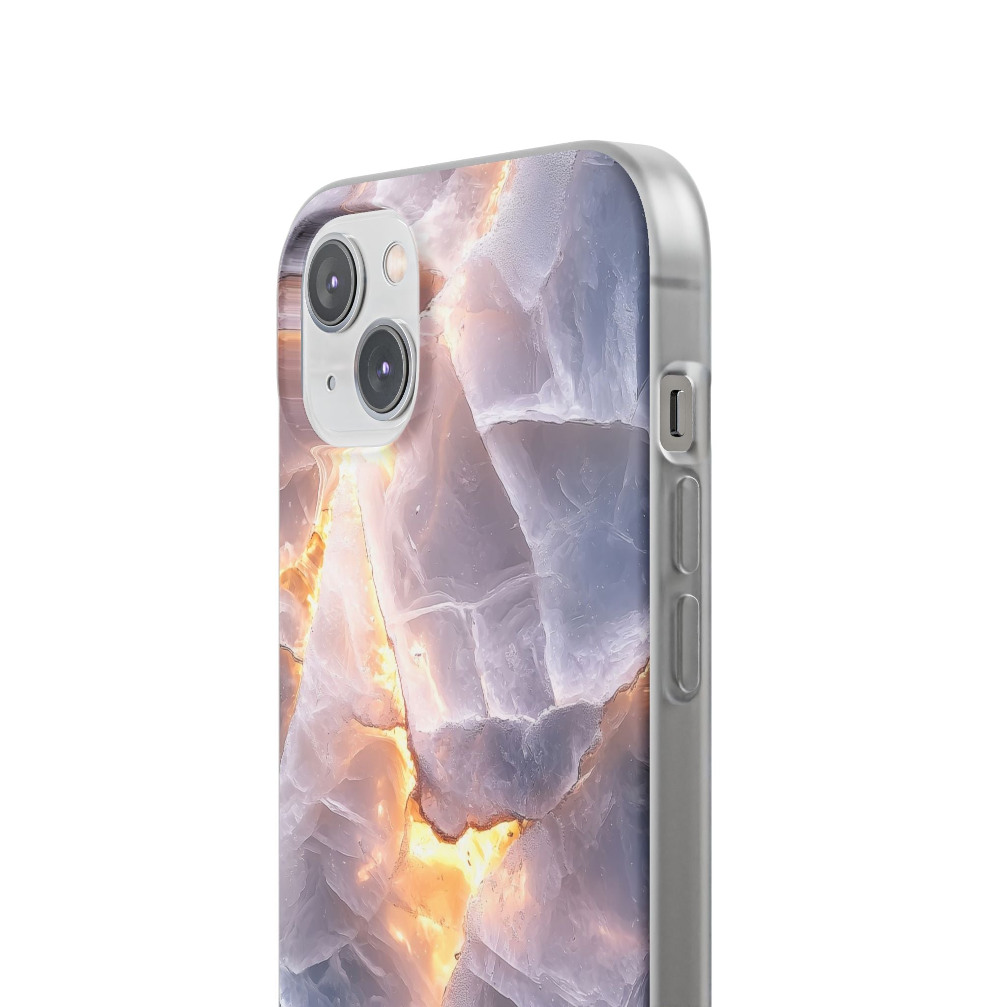 Crystal Veins iPhone 14 Plus Case - Soft