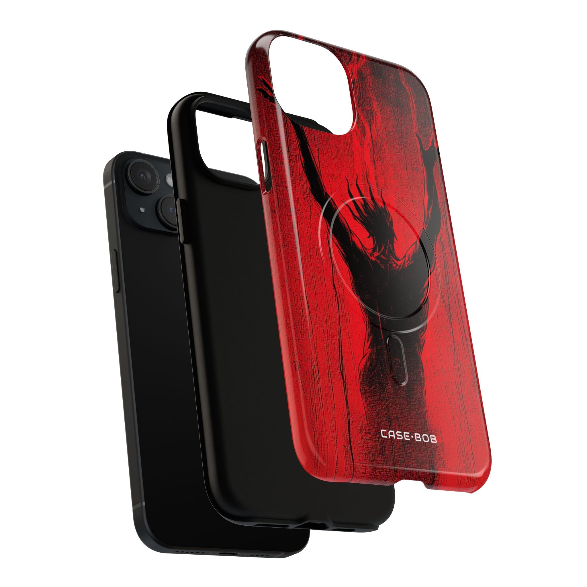 Crimson Uprising iPhone 15 Plus Case - Tough+
