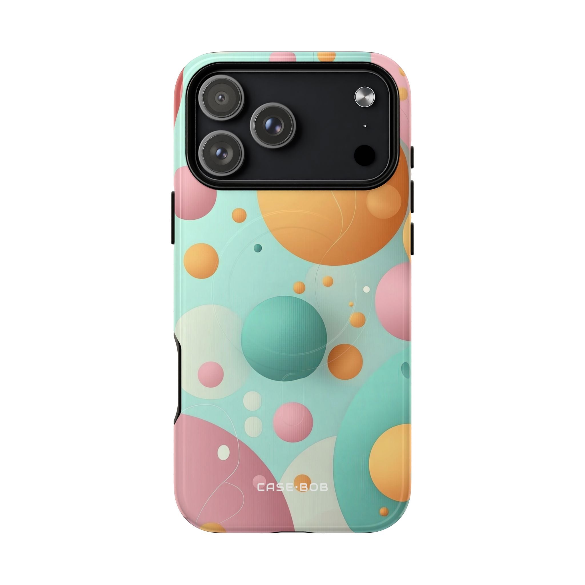 Pastel Circles iPhone 17 Pro Max Case - Tough+ - CASE•BOB