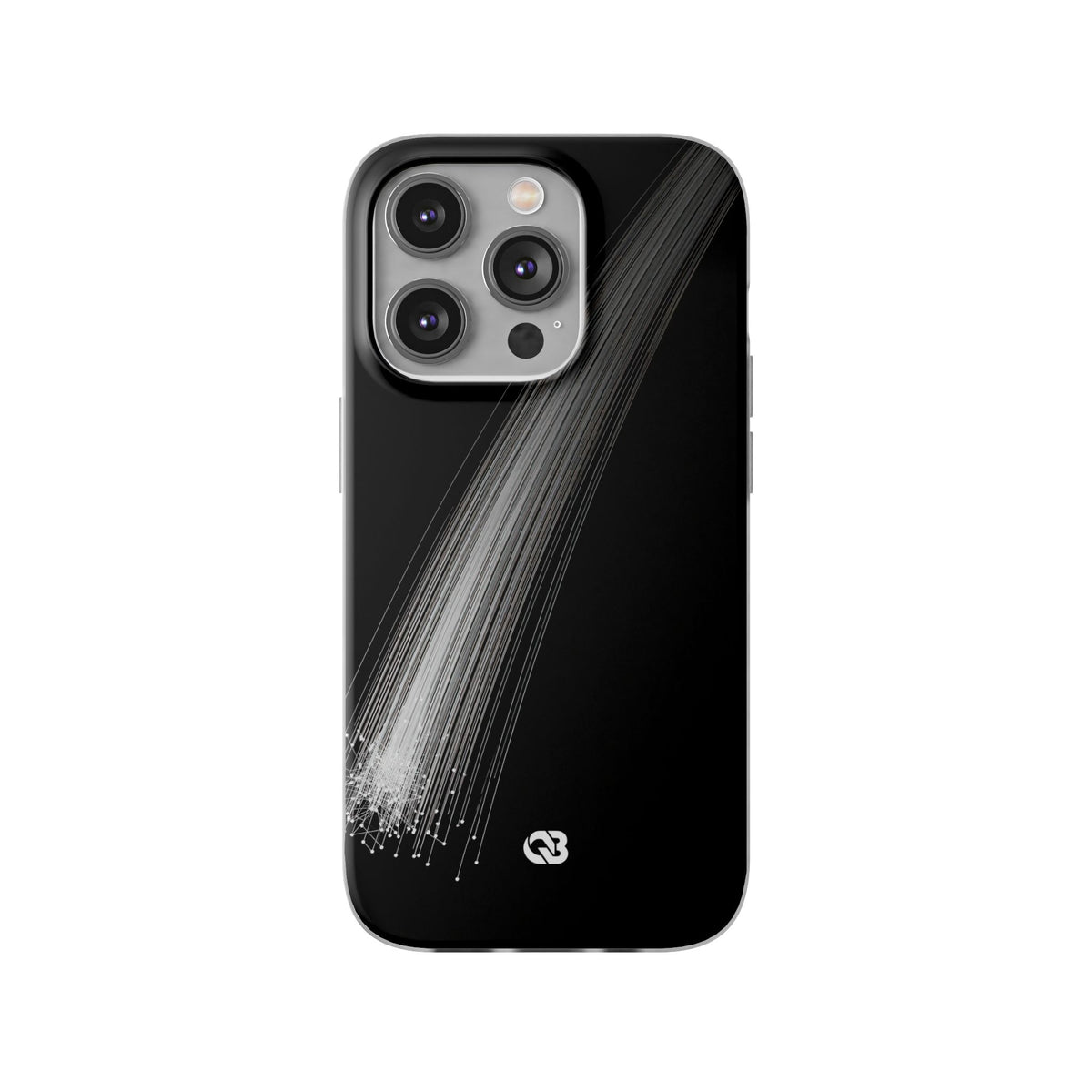 Black Lite Phone Case for iPhone - Linear Velocity Beam