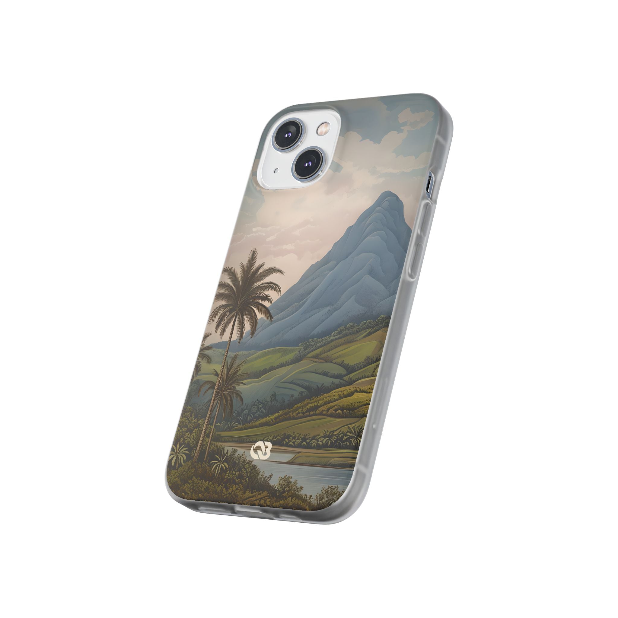 Azure Mountain Vista · Soft Custodia per iPhone