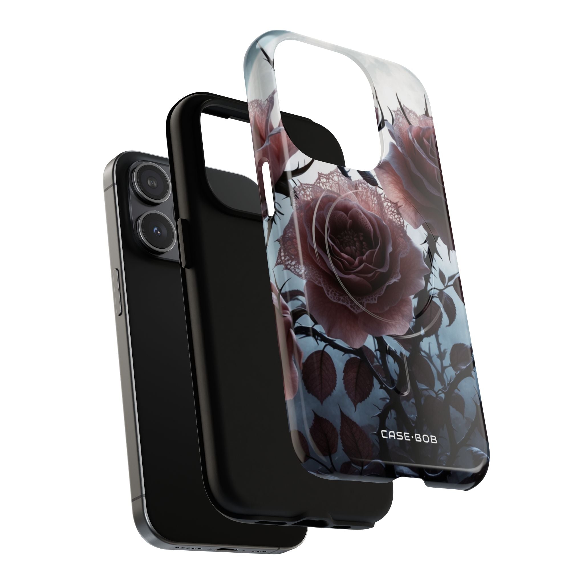 Leuchtende Rosen Dornen iPhone 15 Pro Case - Tough+
