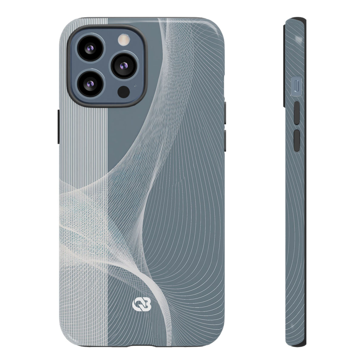 Kinetic Horizon · Tough Phone Case for iPhone · Grey