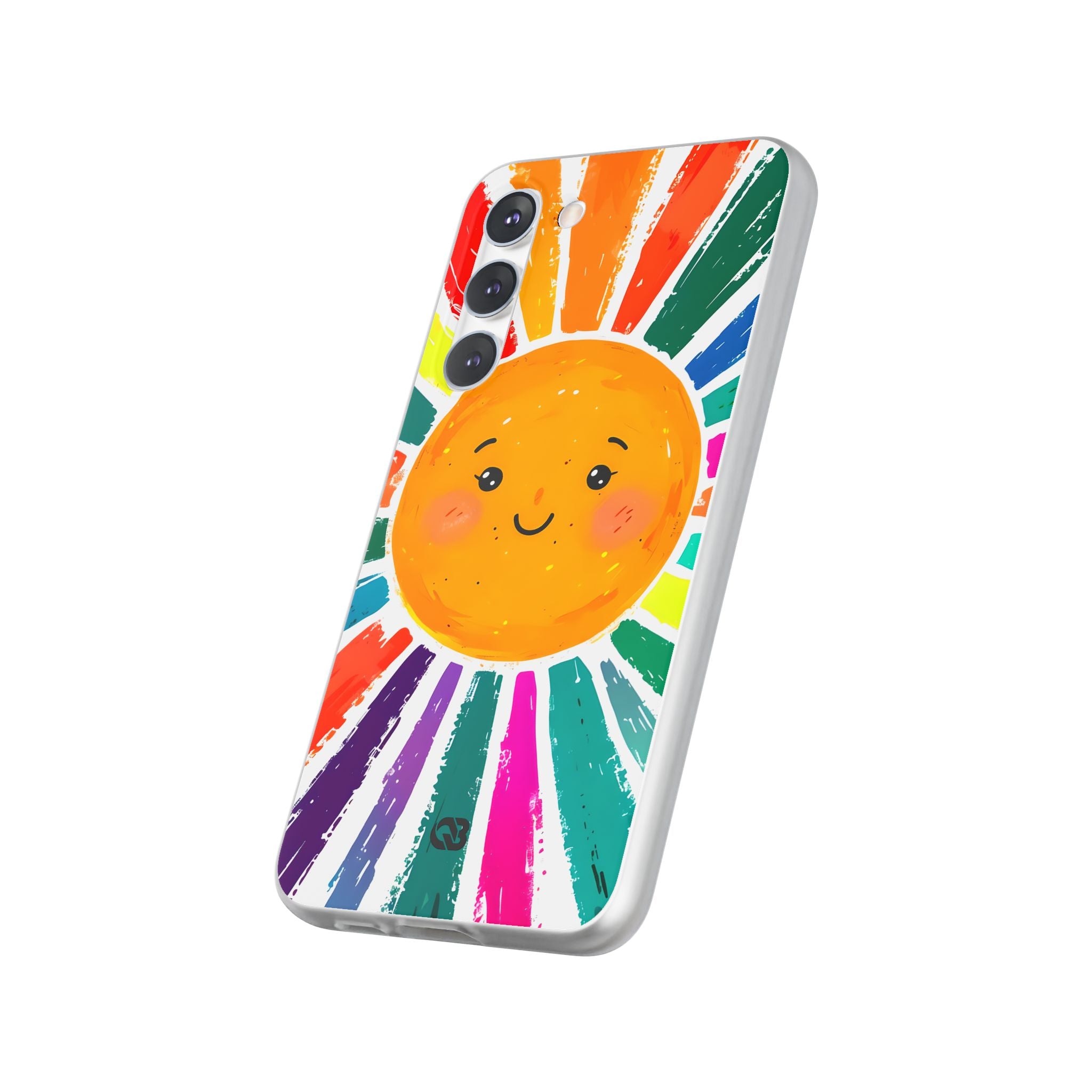 Vibrant Solar Smile · Soft Handyhülle für Samsung
