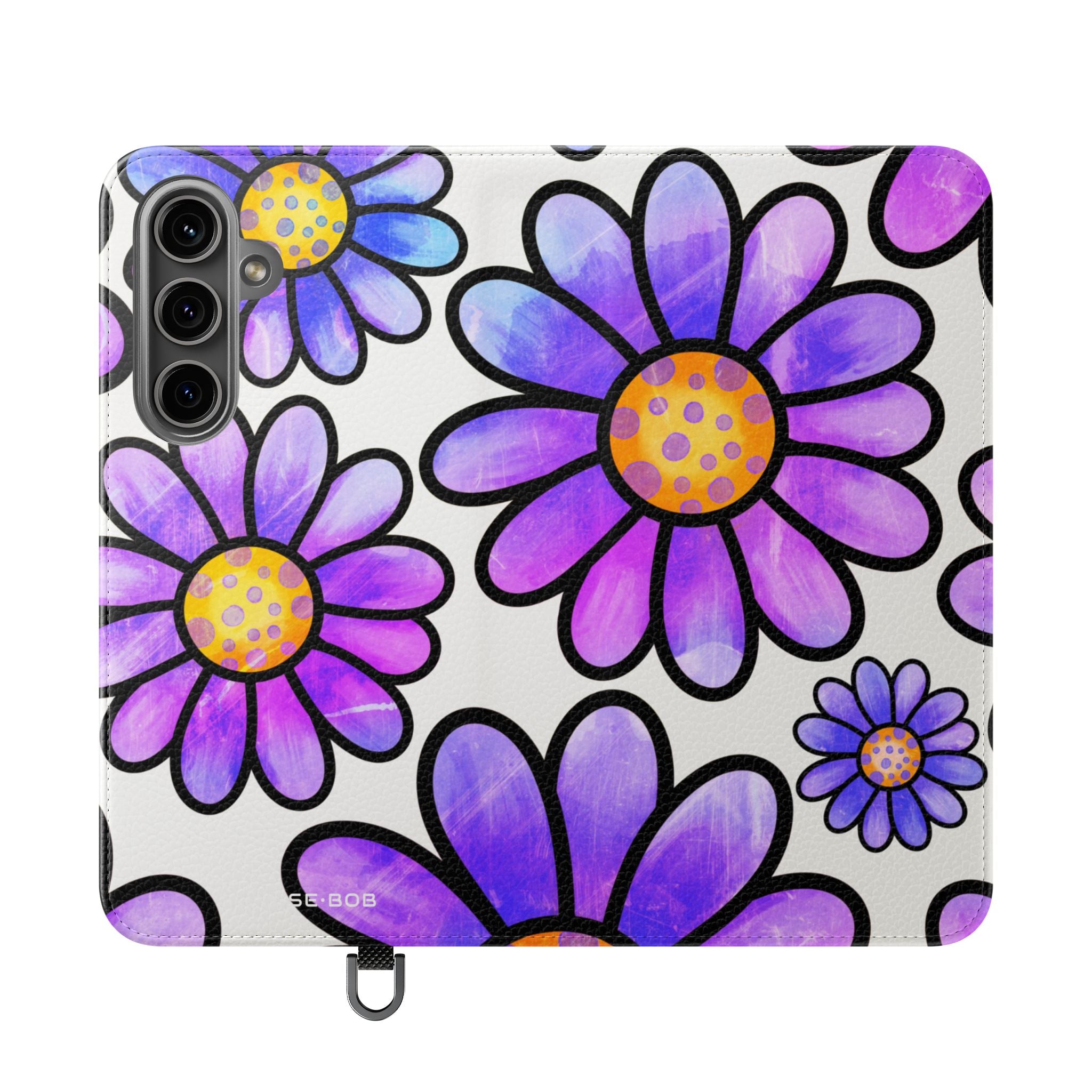 Polka Dot Blossoms - Samsung S24 Plus Case - Wallet