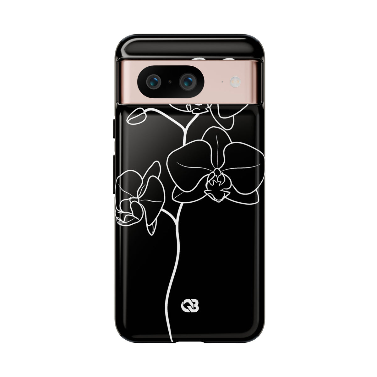 Midnight Orchid · Tough Phone Case for Pixel · Black