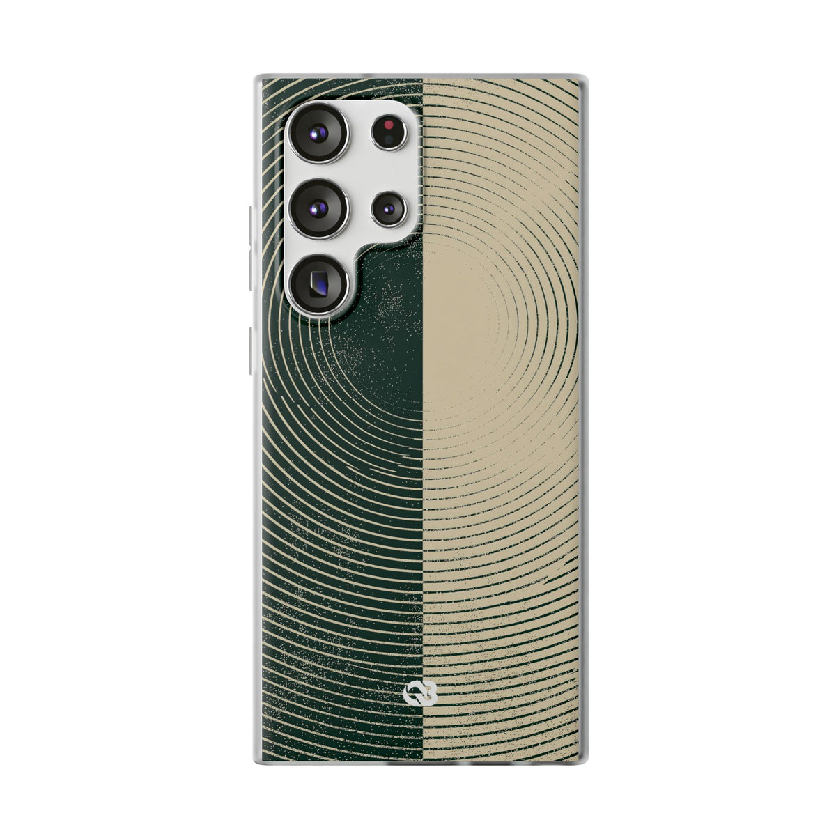 Concentric Duality · Lite Phone Case for Samsung · Green