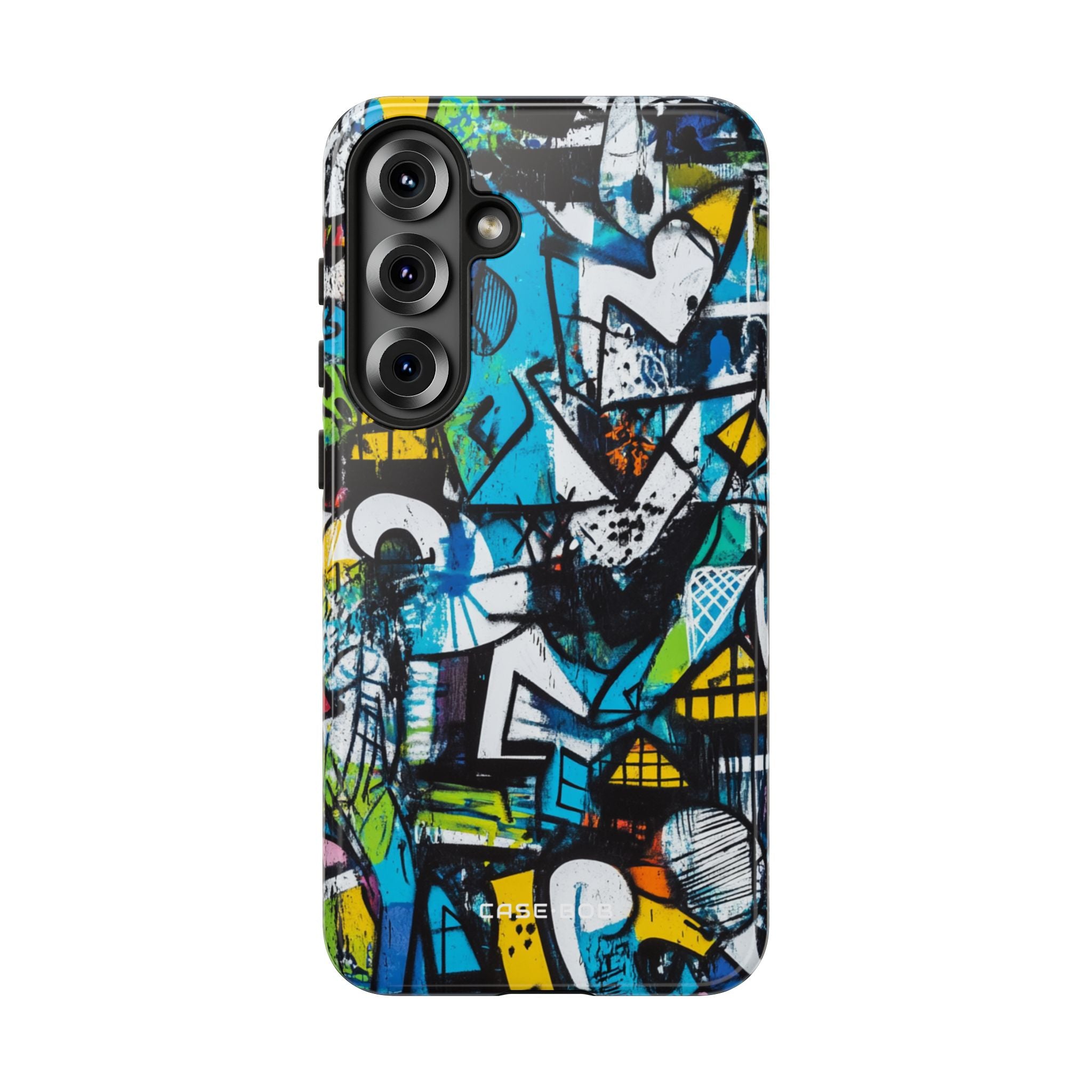 White Ripple Drift Samsung S25 Plus Case - Tough