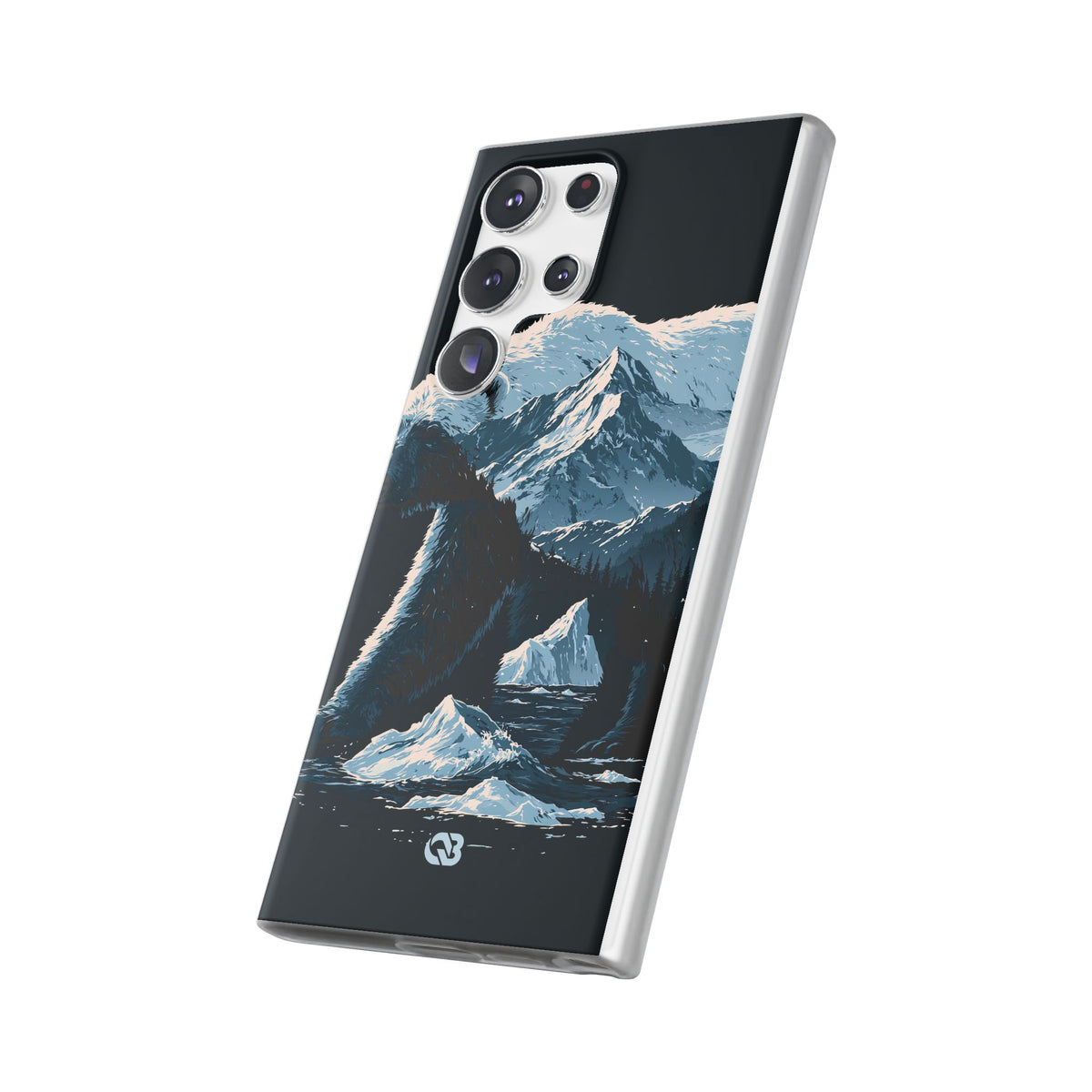Nordic Arctic Bear · Lite Phone Case for Samsung · Black