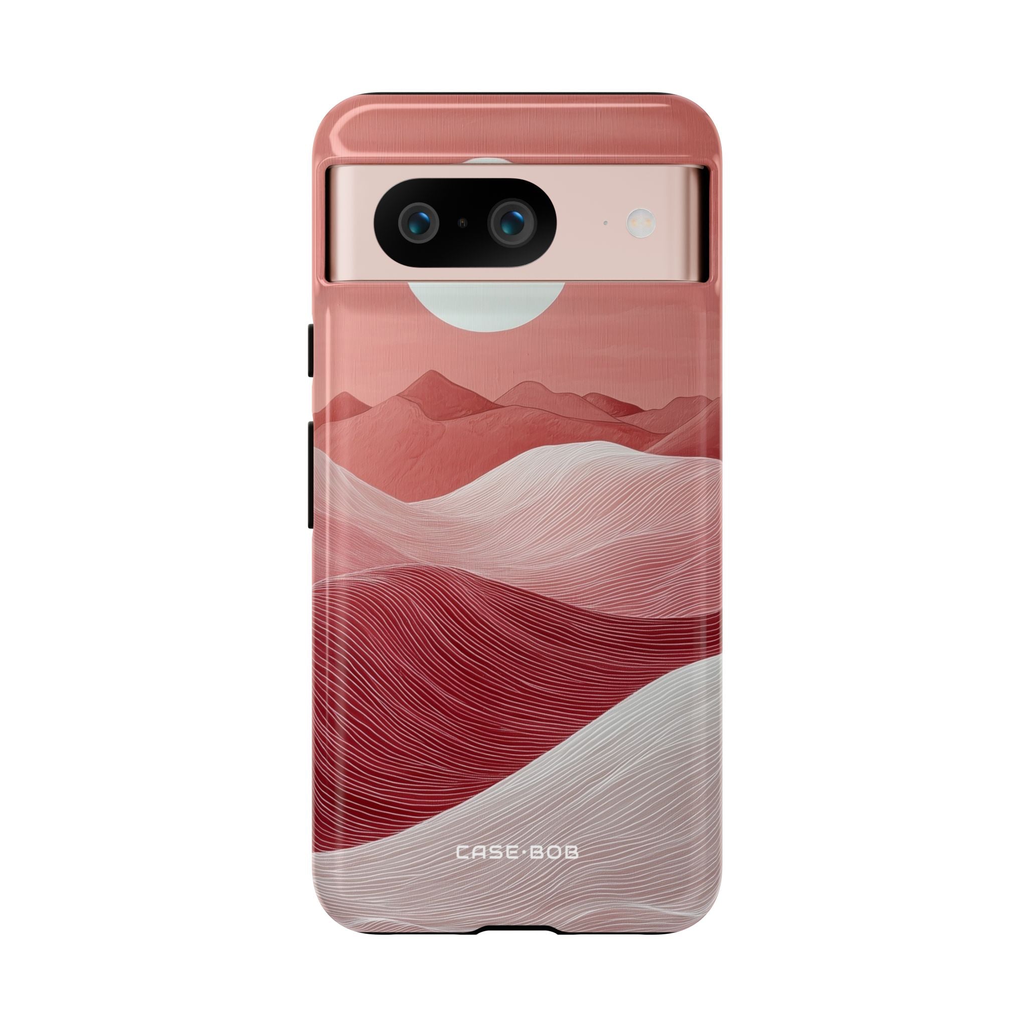 White Orb Dunes Google Pixel 8 Case - Tough