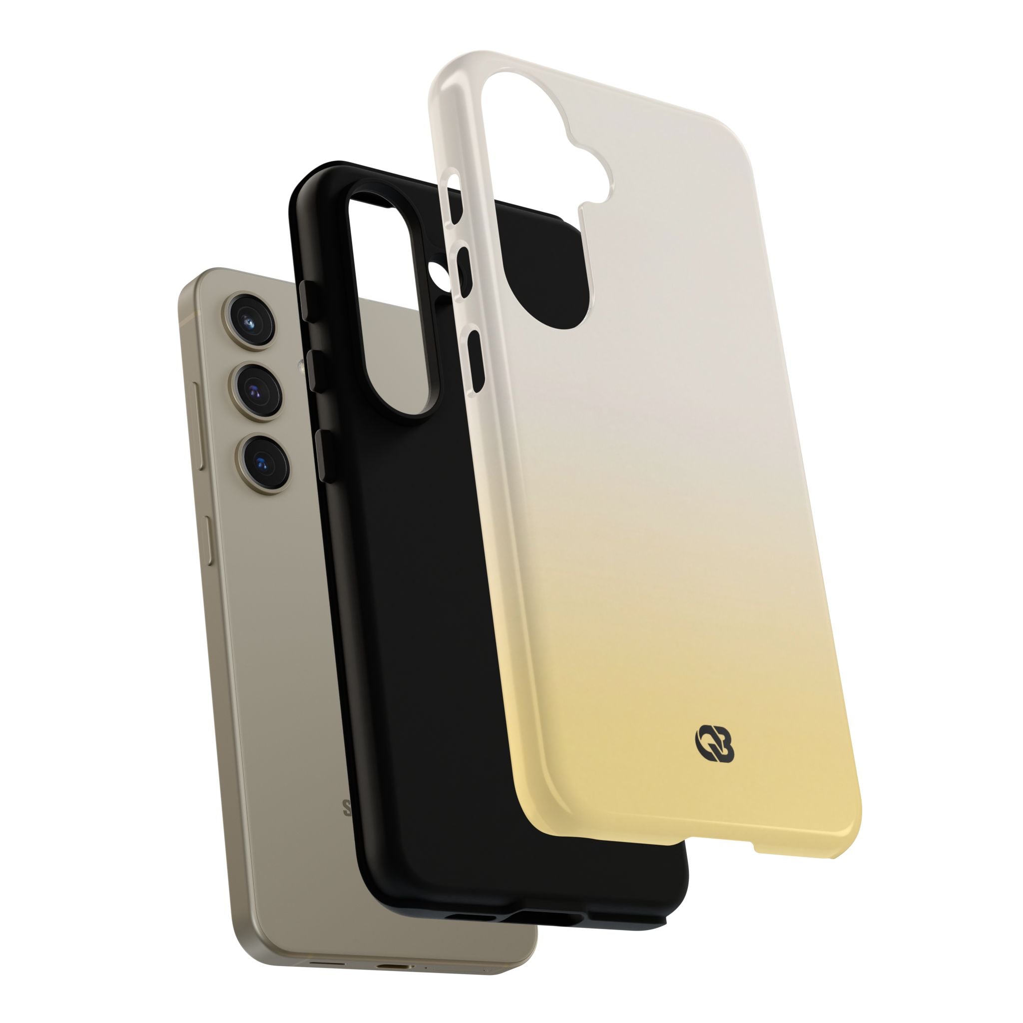 Yellow Tough Phone Case for Samsung - Bleached Citron Haze