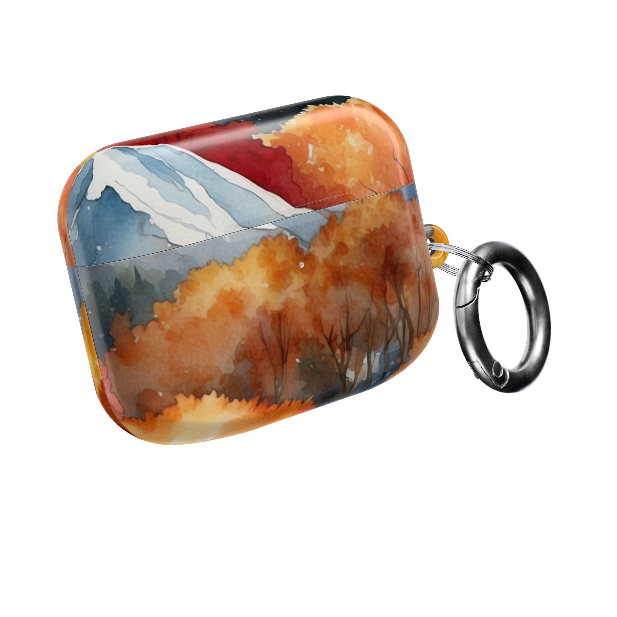 Snowcapped Ember Mountains - AirPods Cover