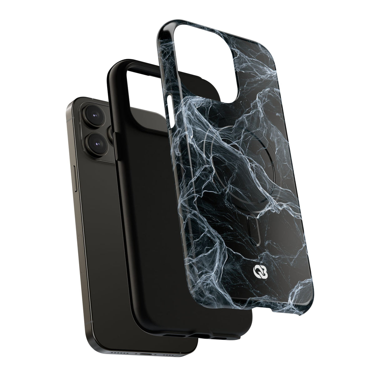 Arctic Gossamer · Tough 2.0 Magnetic Phone Case for iPhone · Black