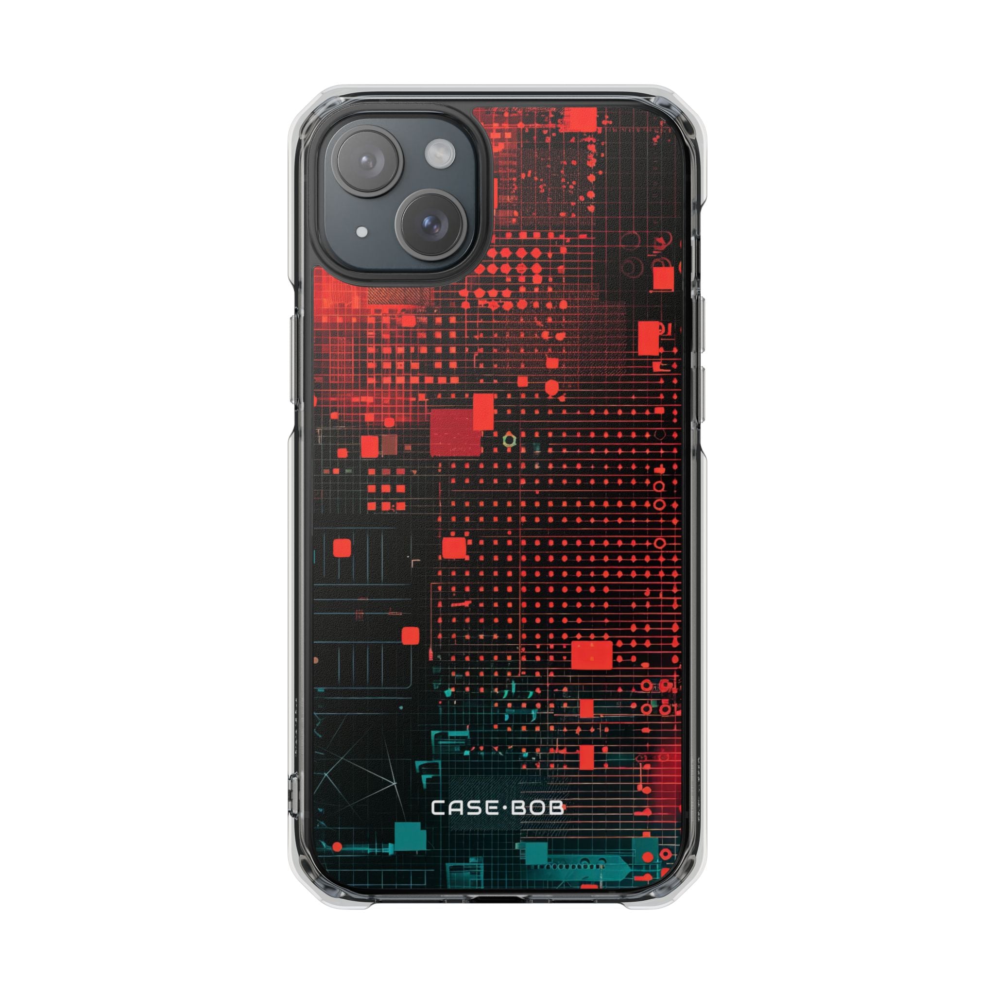 Grid Fusion iPhone 15 Plus Case - Impact