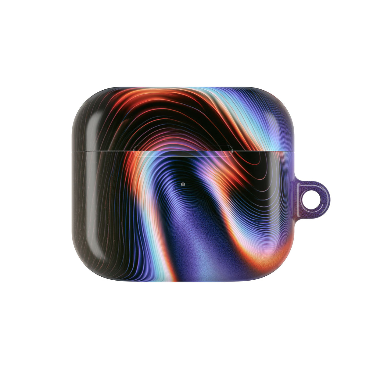 Prismatic Resonance · Hard Case for AirPods & AirPods Pro · Purple