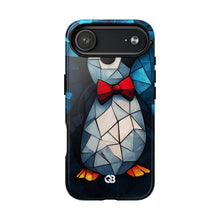 Mosaik-Fliege-Pinguin · Tough+-Hülle · MagSafe