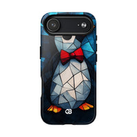 Pinguino Papillon a Mosaico · Tough+ Case · MagSafe