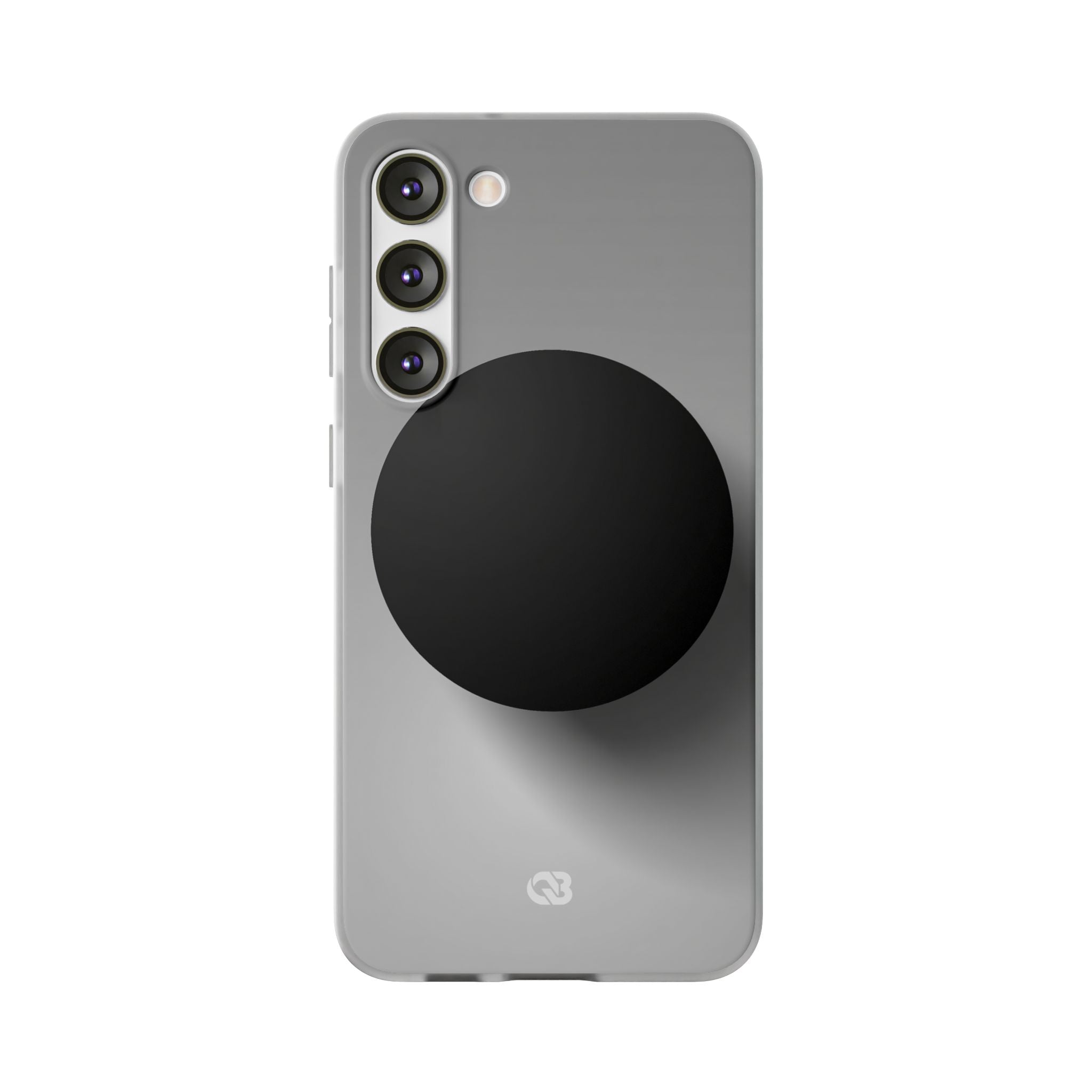 Grey Lite Phone Case for Samsung - Matte Onyx Sphere
