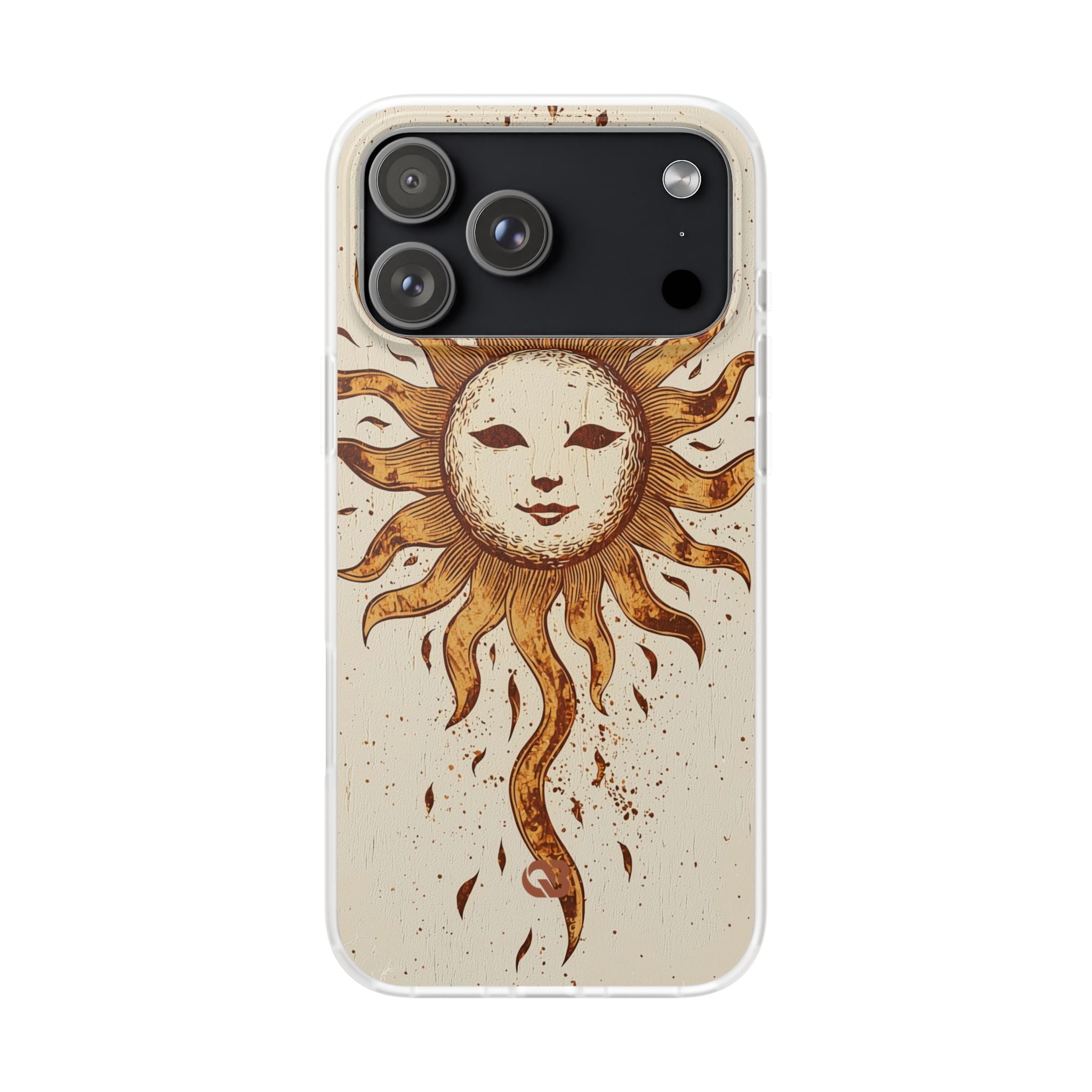 Rustic Solar Mask · Soft Mobilskal för iPhone