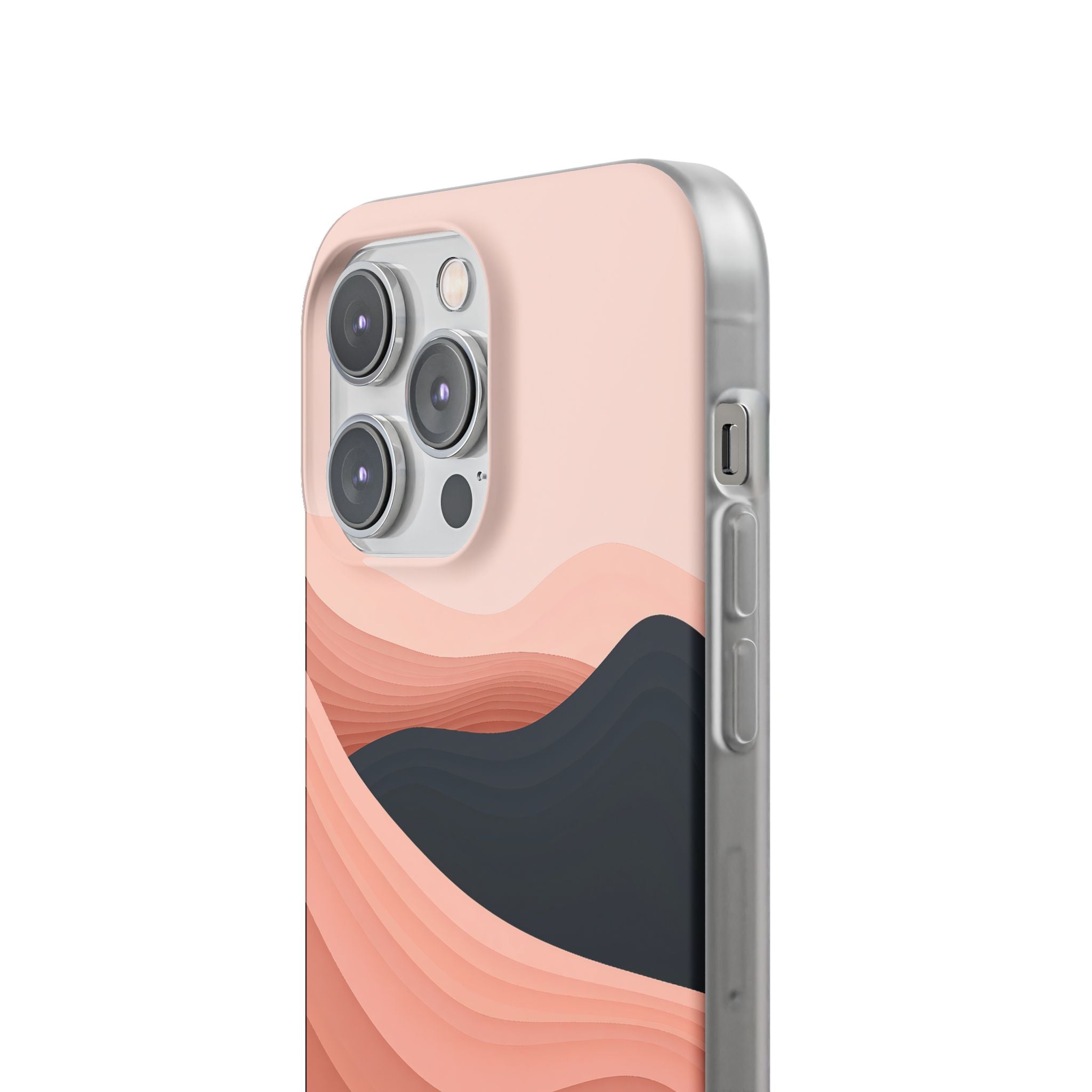Pink Lite Phone Case for iPhone - Dune Shadow Layers