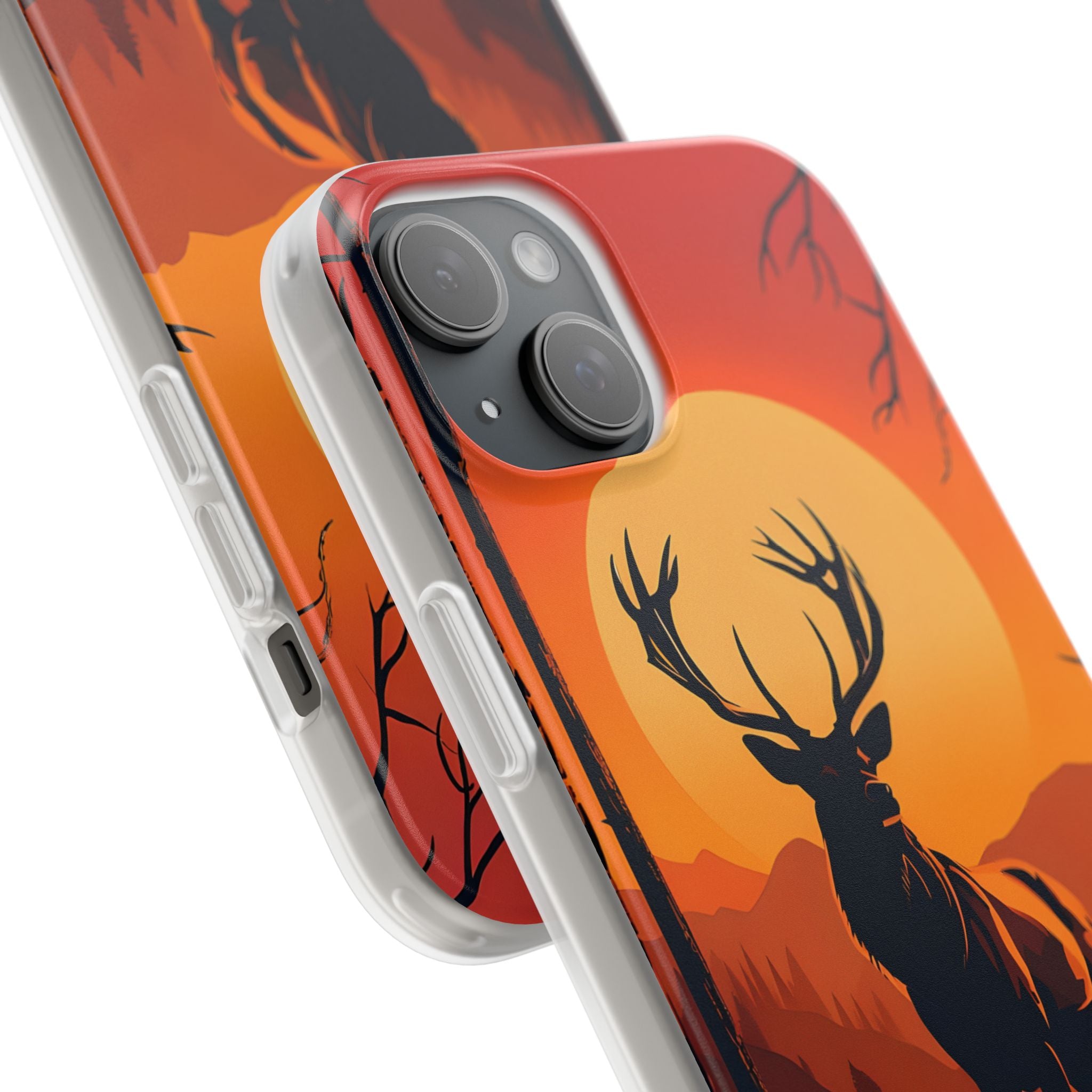 Amber Ridge Stag · Soft Phone Case for iPhone