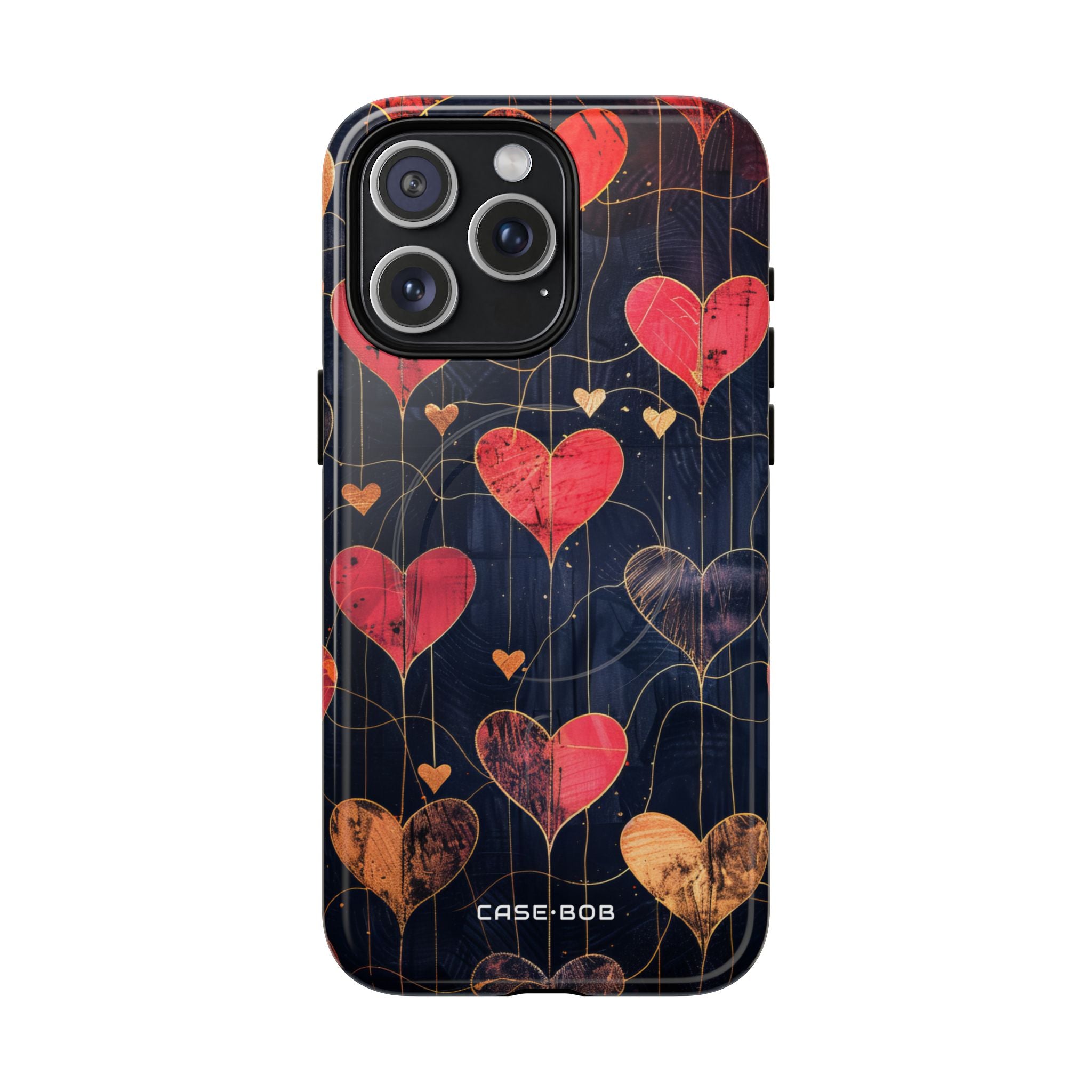 Golden Hearts Network iPhone 15 Pro Max Case - Tough+