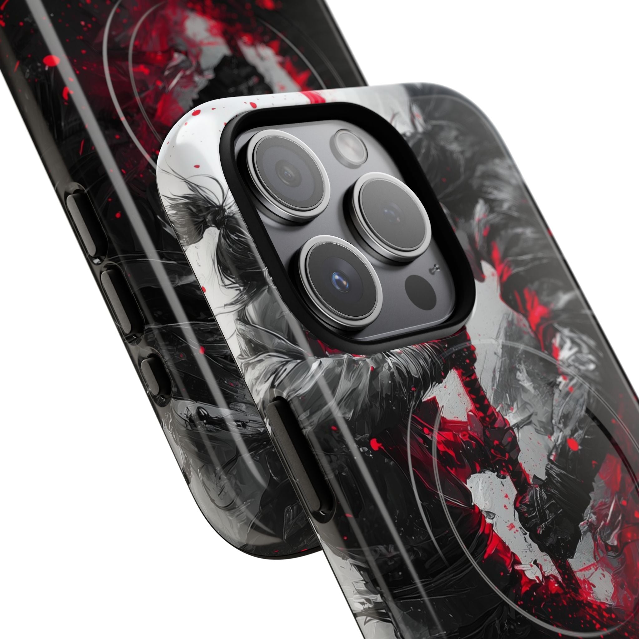 Shattered Crimson Duel · Tough+ Phone Case for iPhone · Magsafe