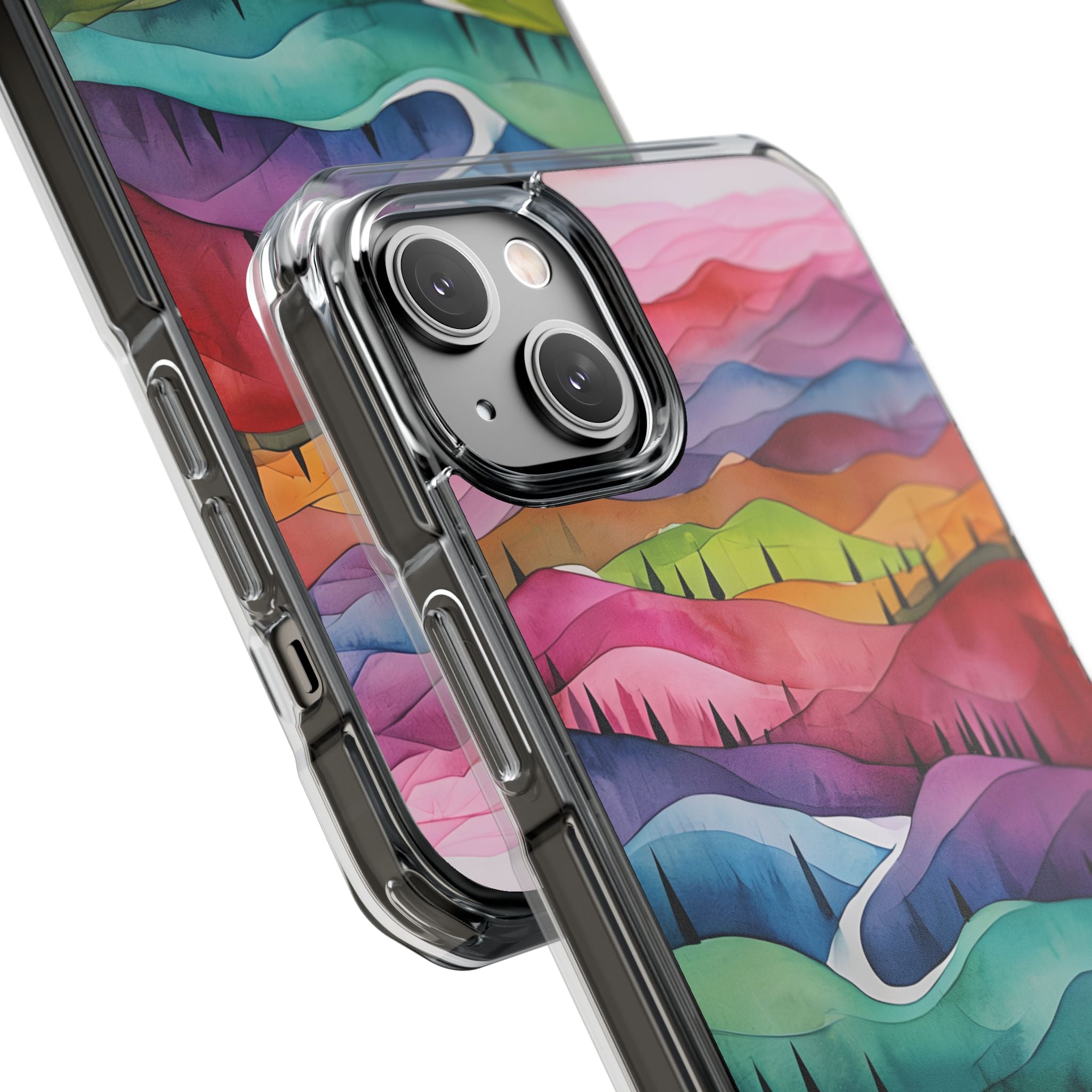 Fluid Rainbow Ridge · Impact Capa para iPhone · Magsafe