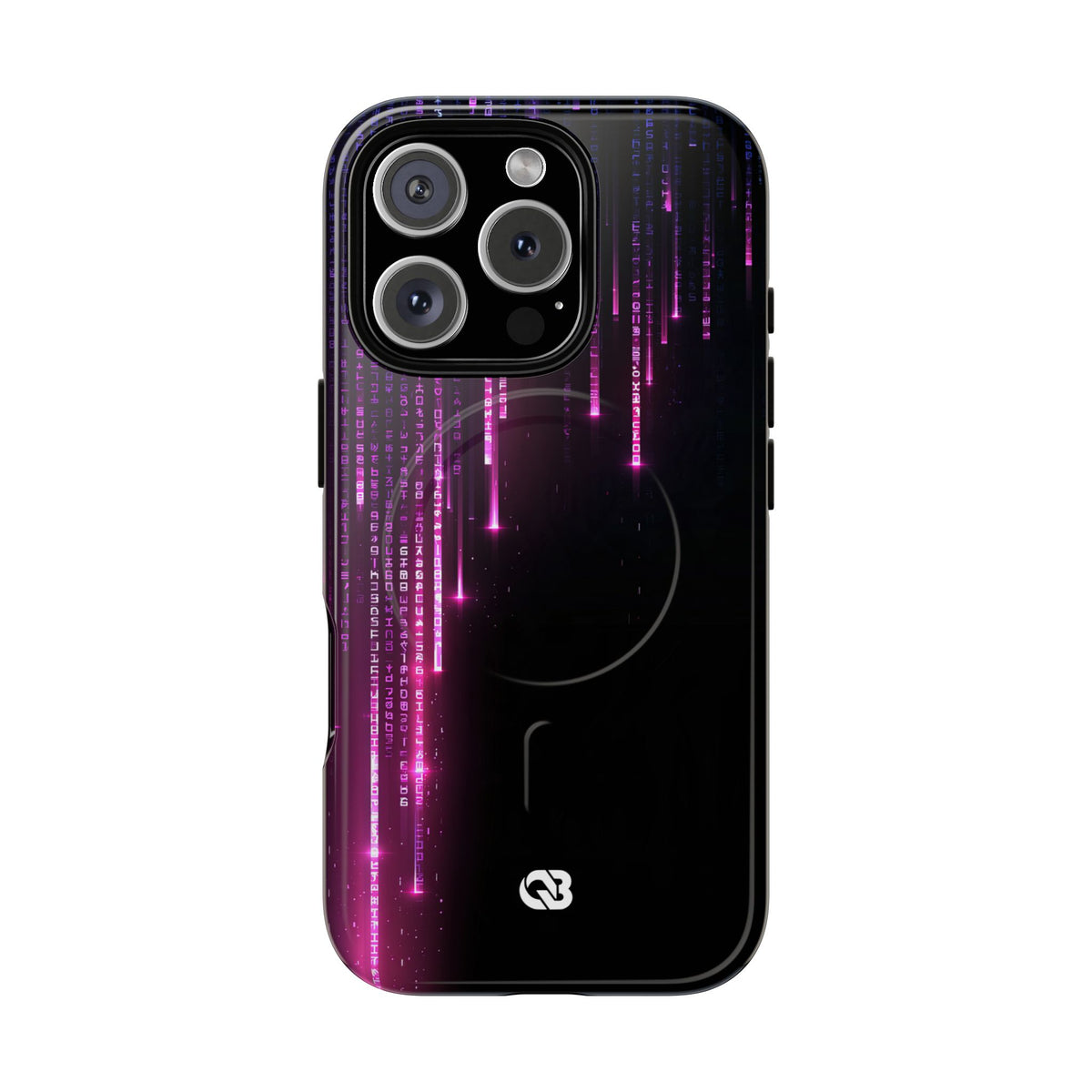 Binary Cascade · Tough 2.0 Magnetic Phone Case for iPhone · Black