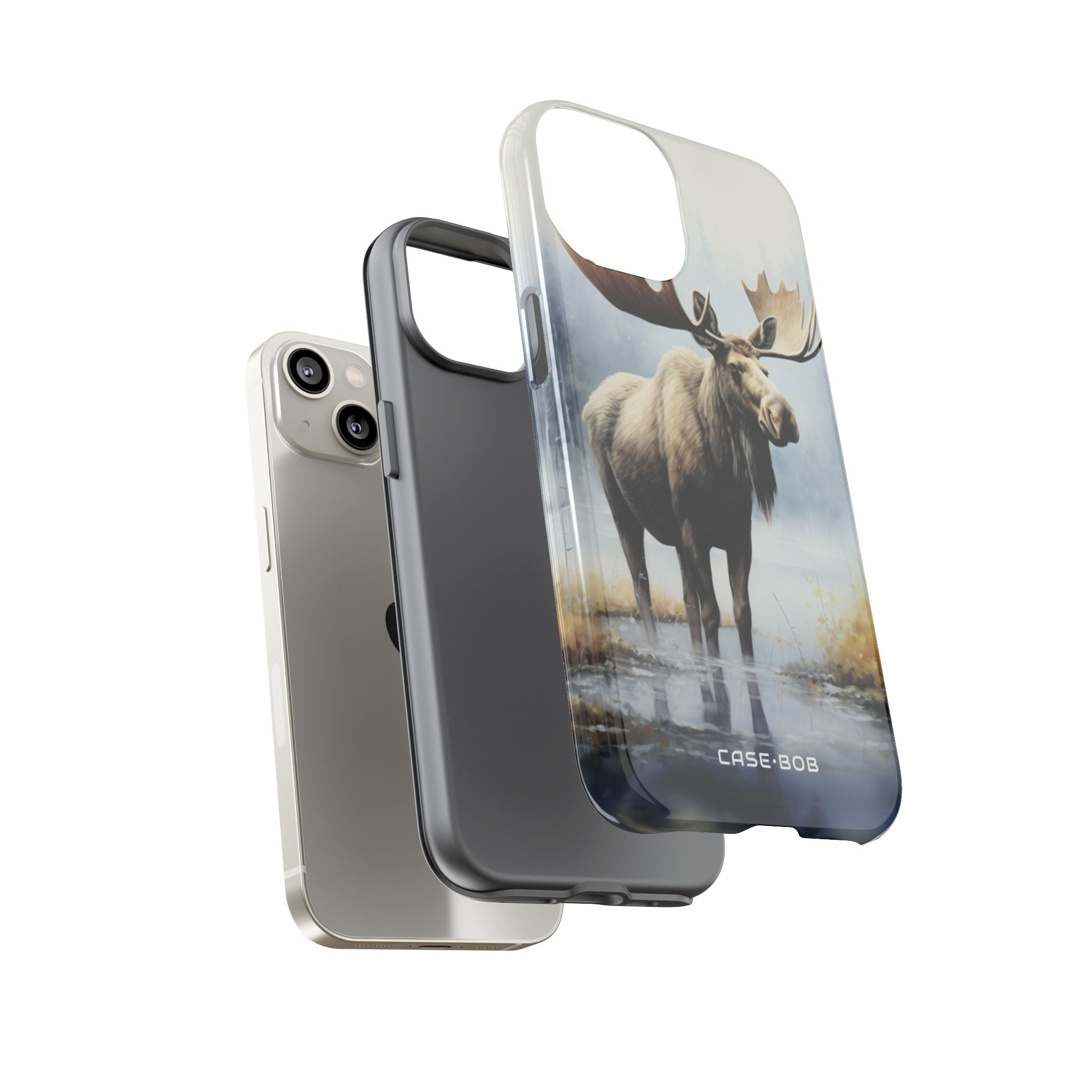 Moose Reflection iPhone 14 Case - Tough