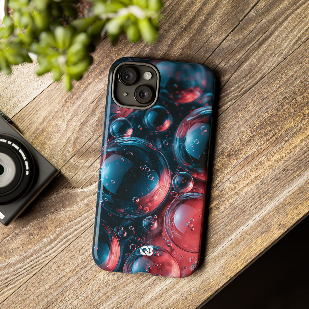 Aqua Gel Spheres · Tough Phone Case for iPhone · Blue
